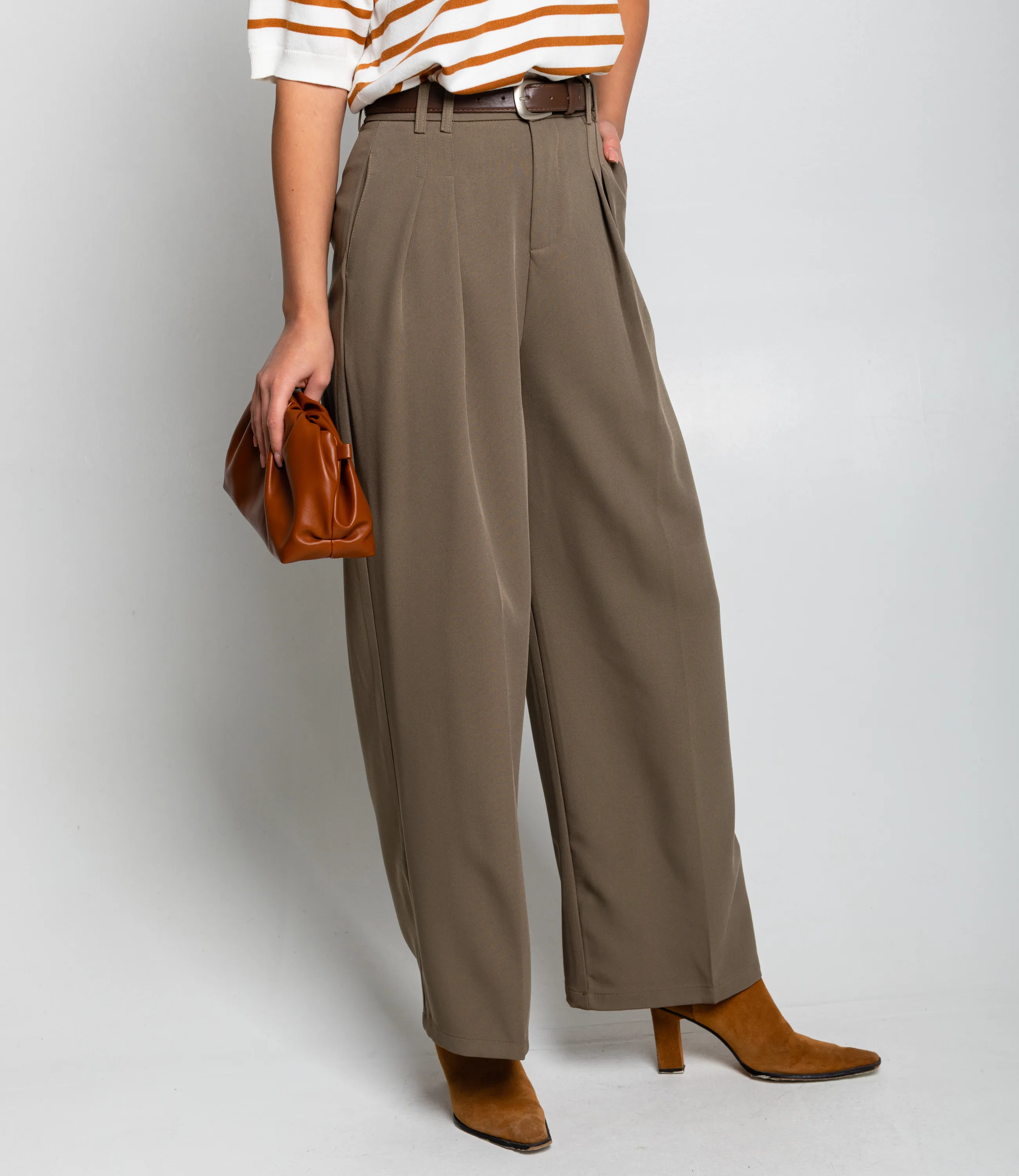 Брюки #КТ25933 (1), хаки - фото 3