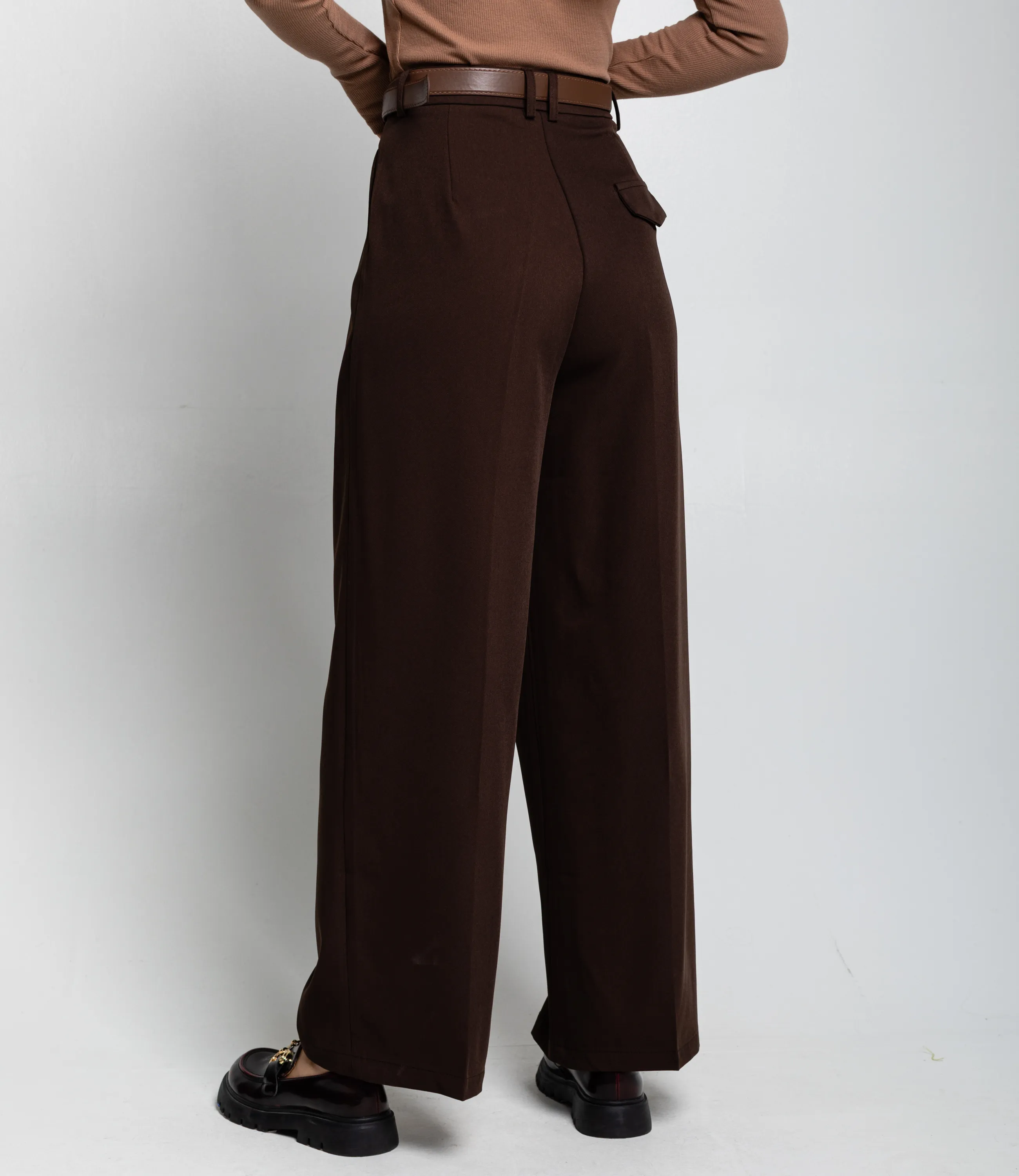 Брюки #КТ25933 (1), тёмно-коричневый - фото 4