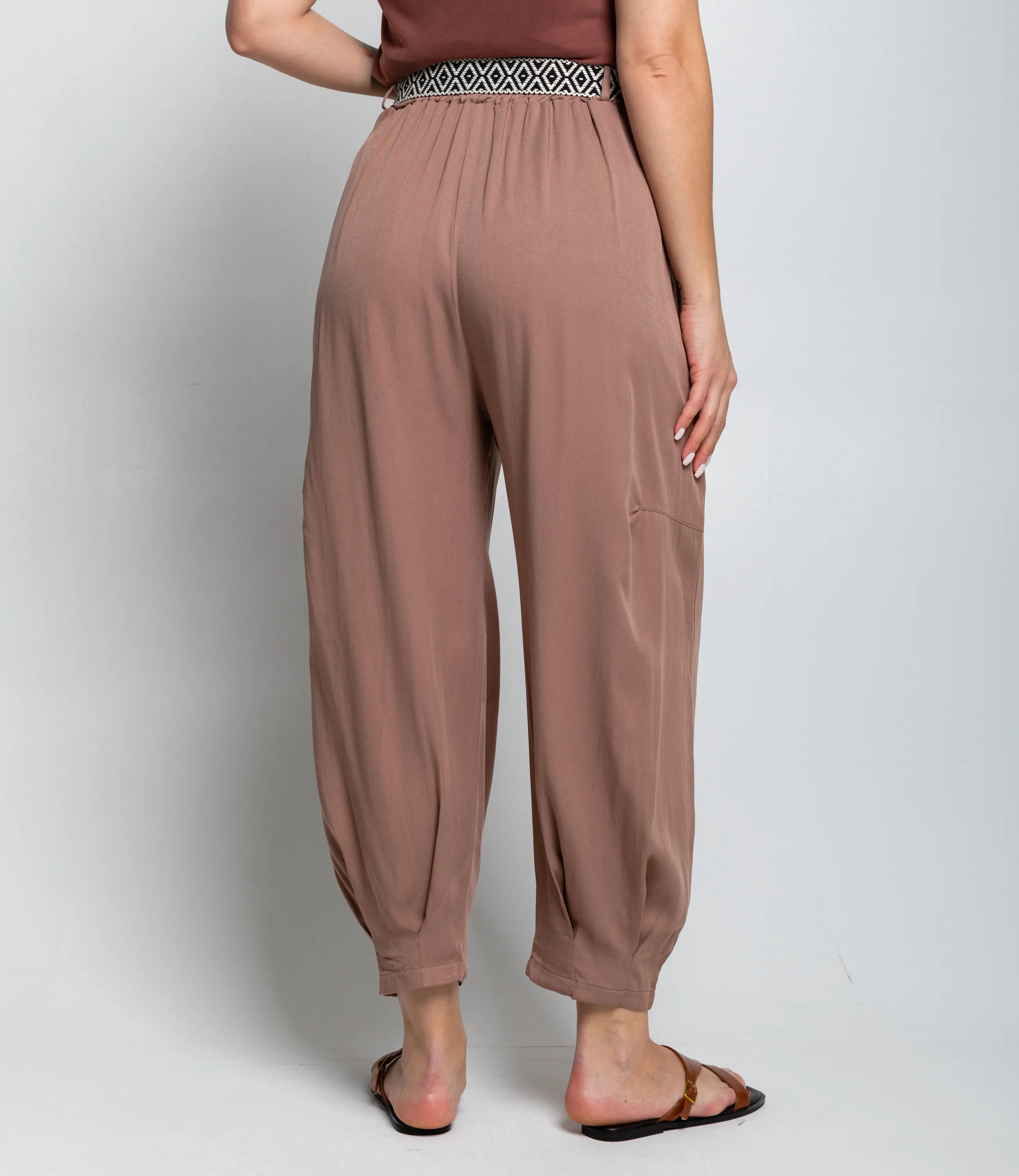 Брюки #ОКТ085008, капучино - фото 4