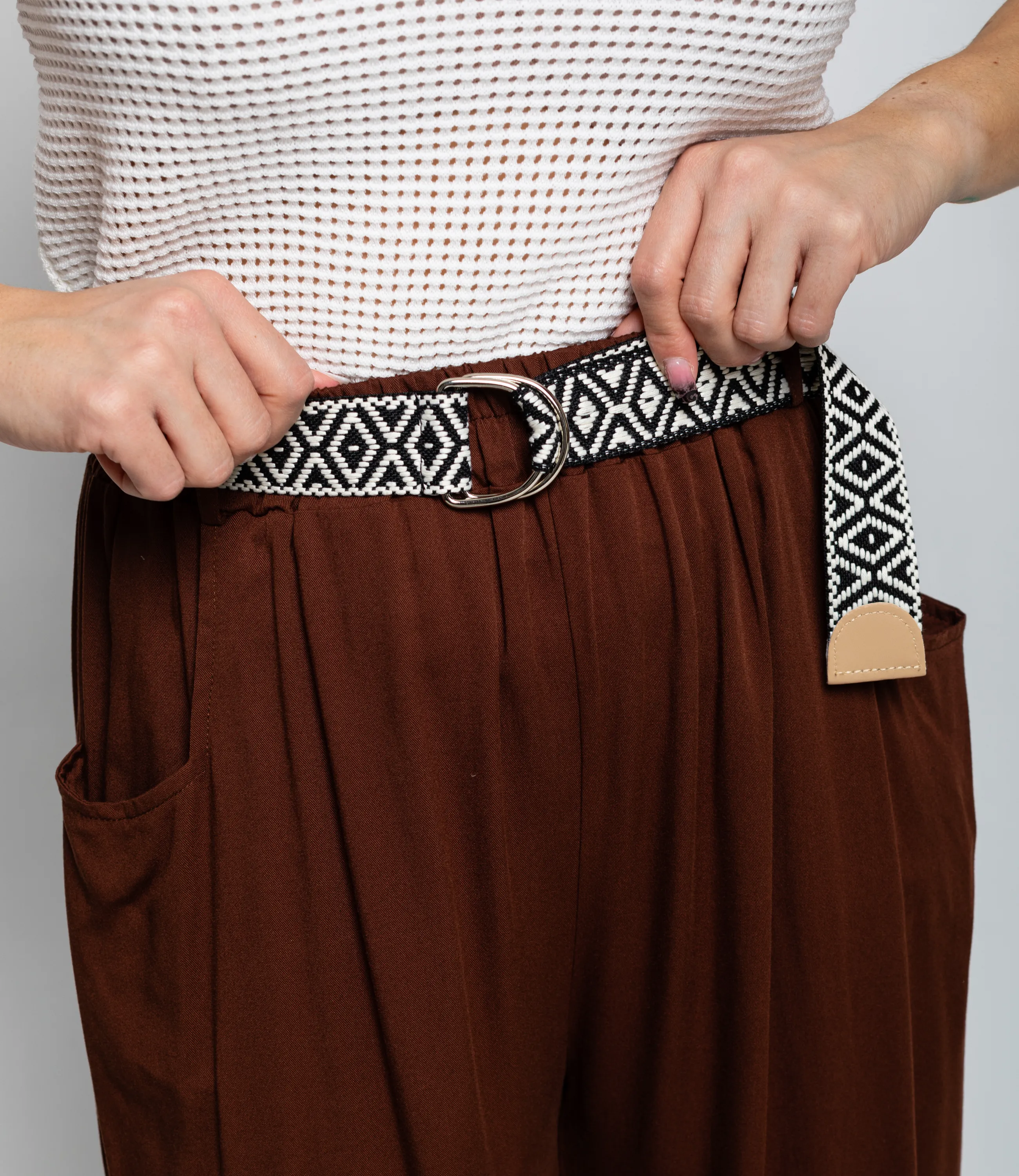 Брюки #ОКТ085008, шоколадный - фото 5