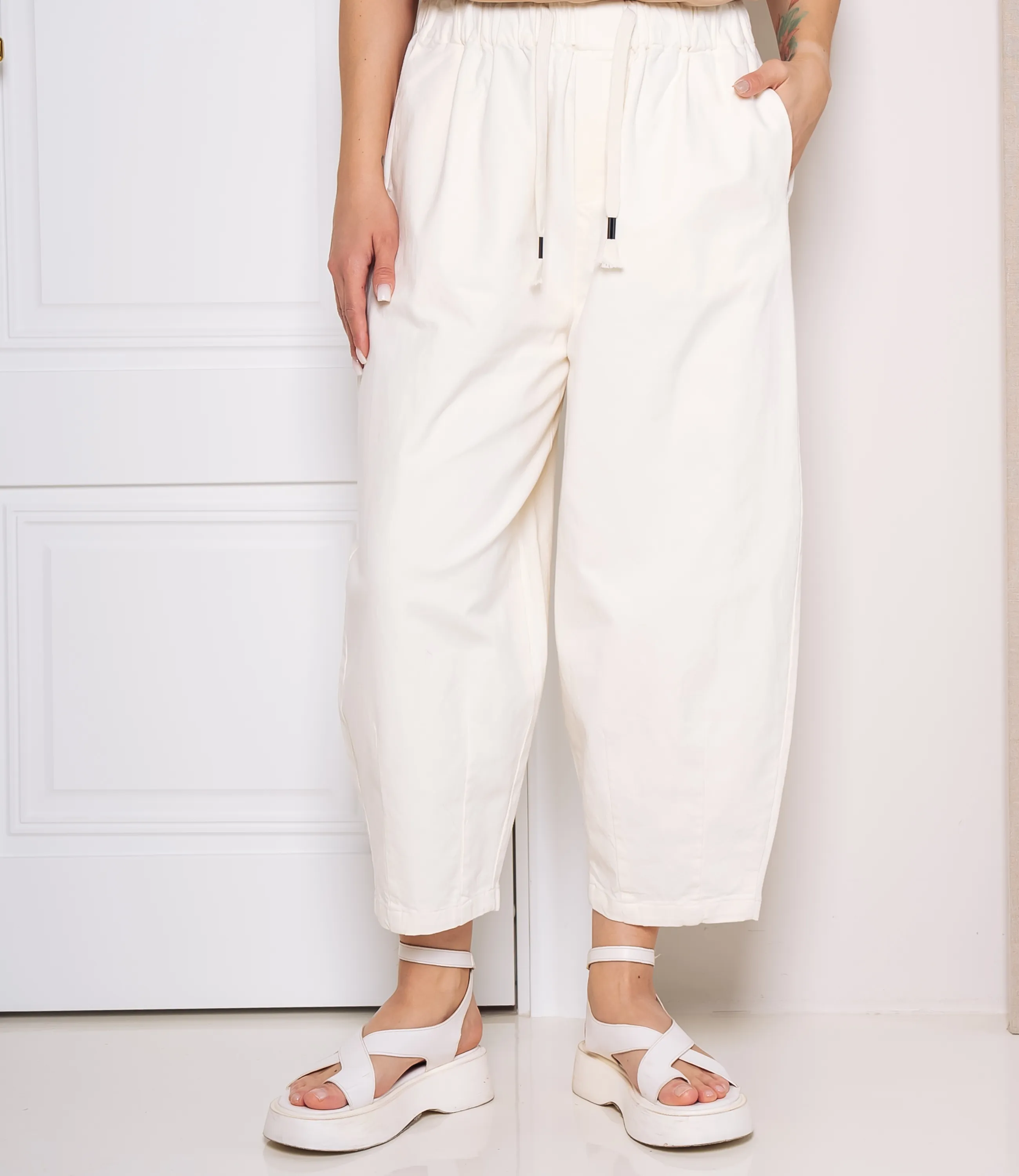 Брюки #КТ9963 (2), молочный - фото 2