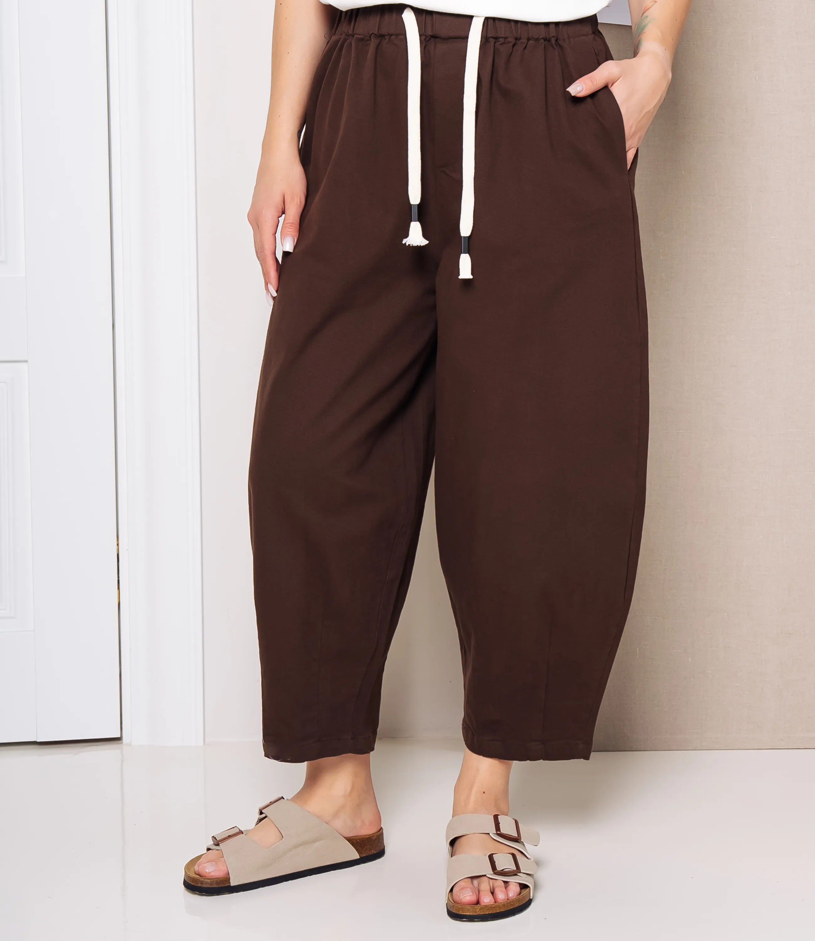 Брюки #КТ9963 (2), шоколадный - фото 2