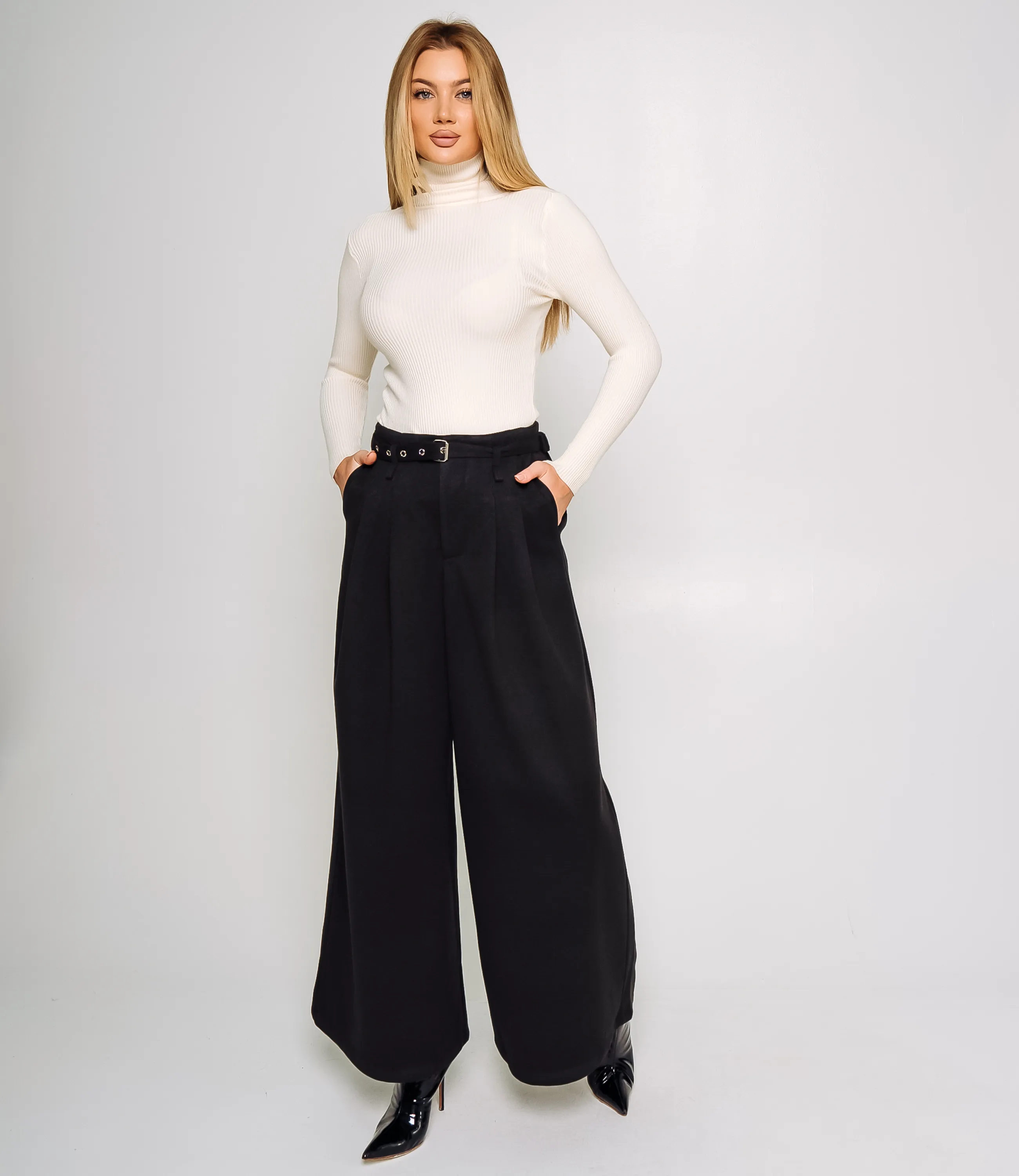 Брюки #КТ9011 (5), чёрный - фото 1