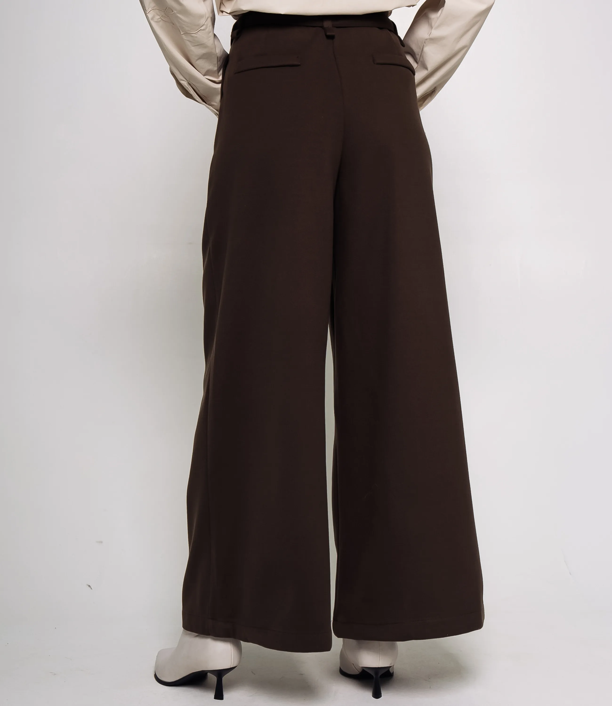 Брюки #КТ9011 (5), тёмно-коричневый - фото 4