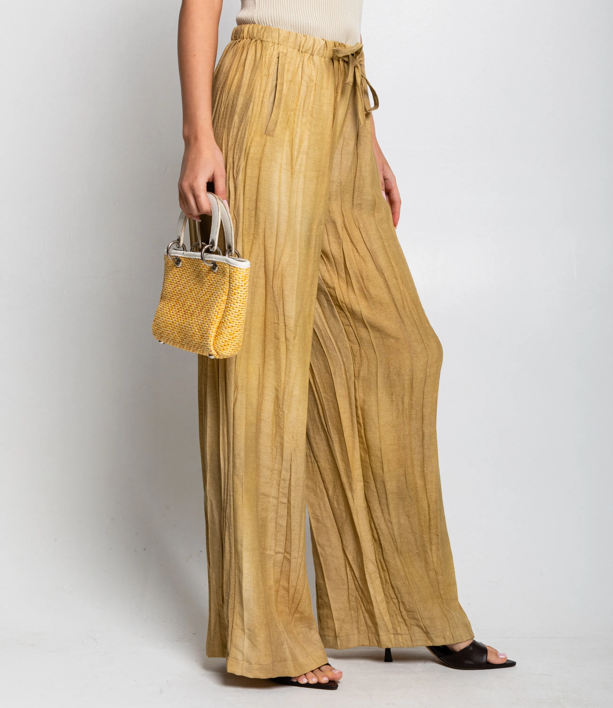 Брюки #ОКТ095015, песочный - фото 3