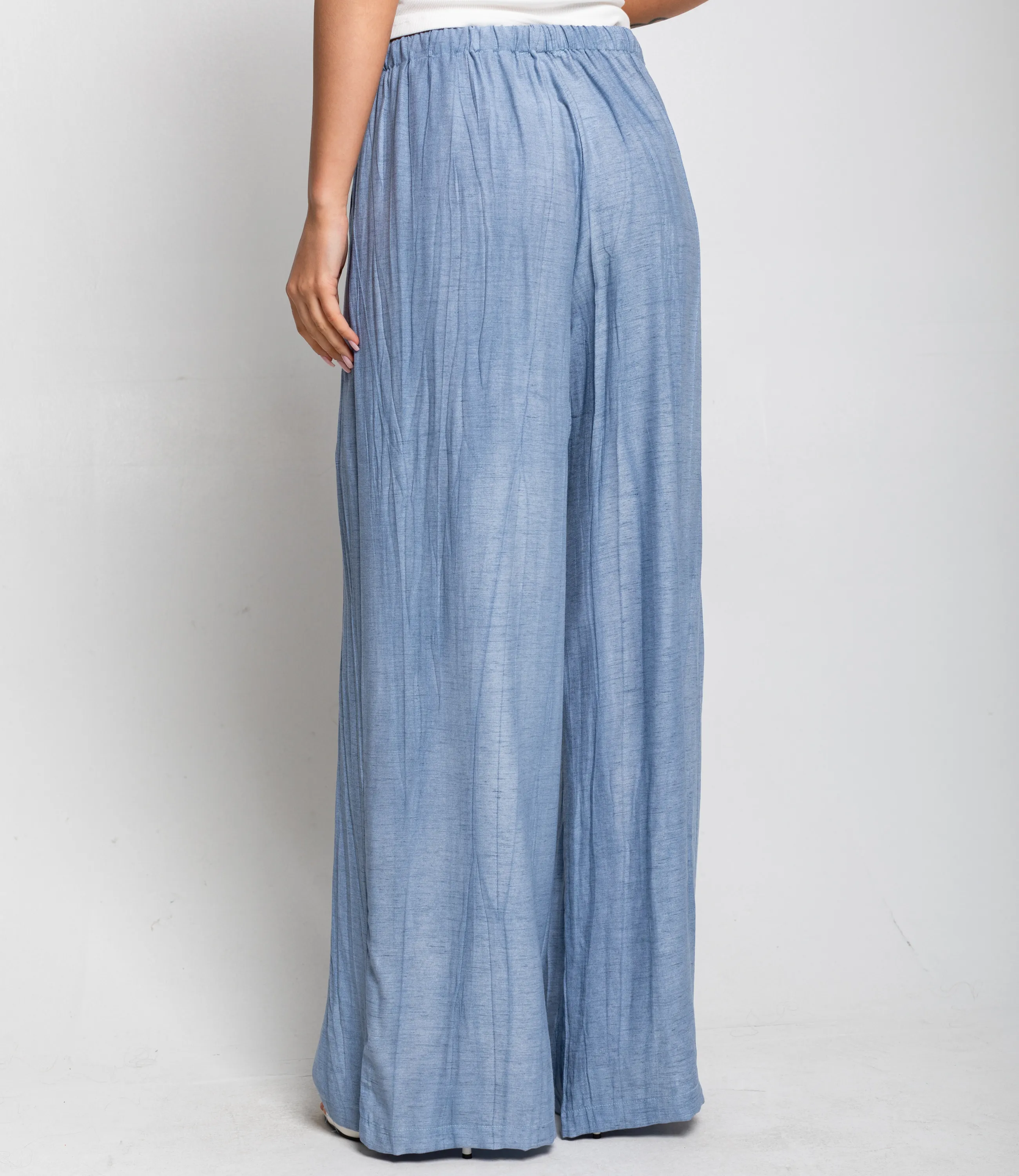 Брюки #ОКТ095015, голубой - фото 4