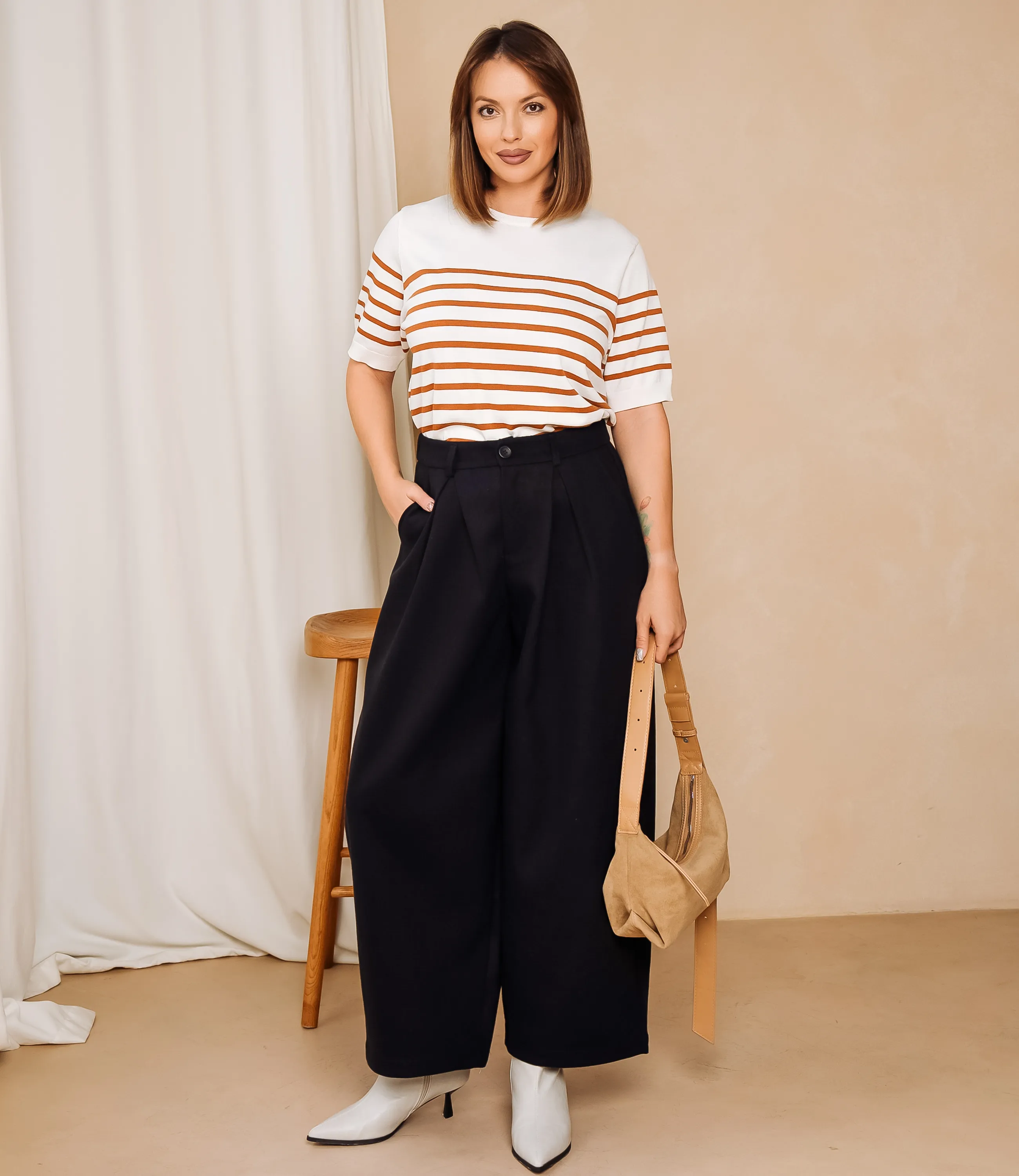 Брюки #КТ2516 (5), чёрный