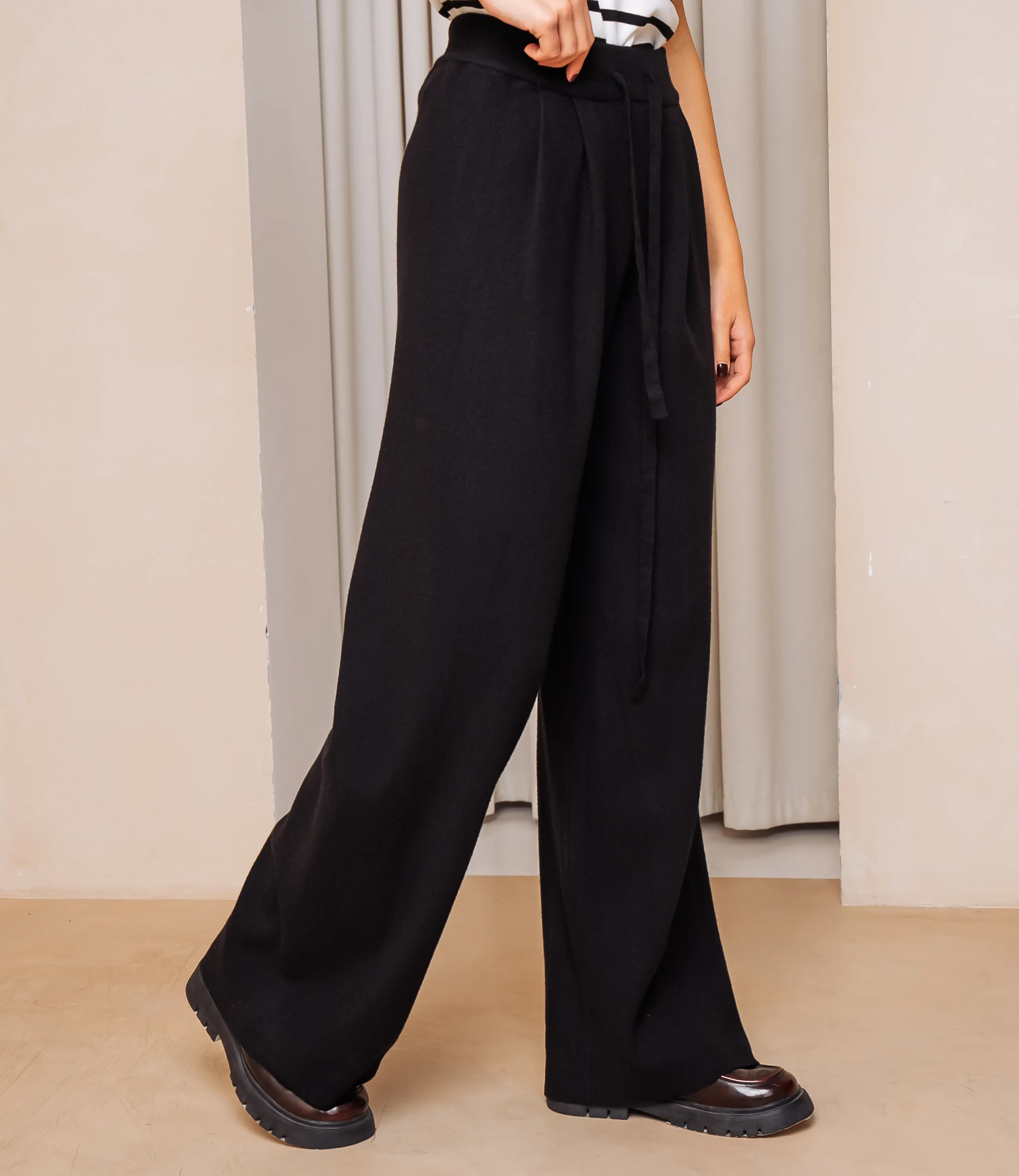 Брюки #КТ9632 (1), чёрный - фото 3