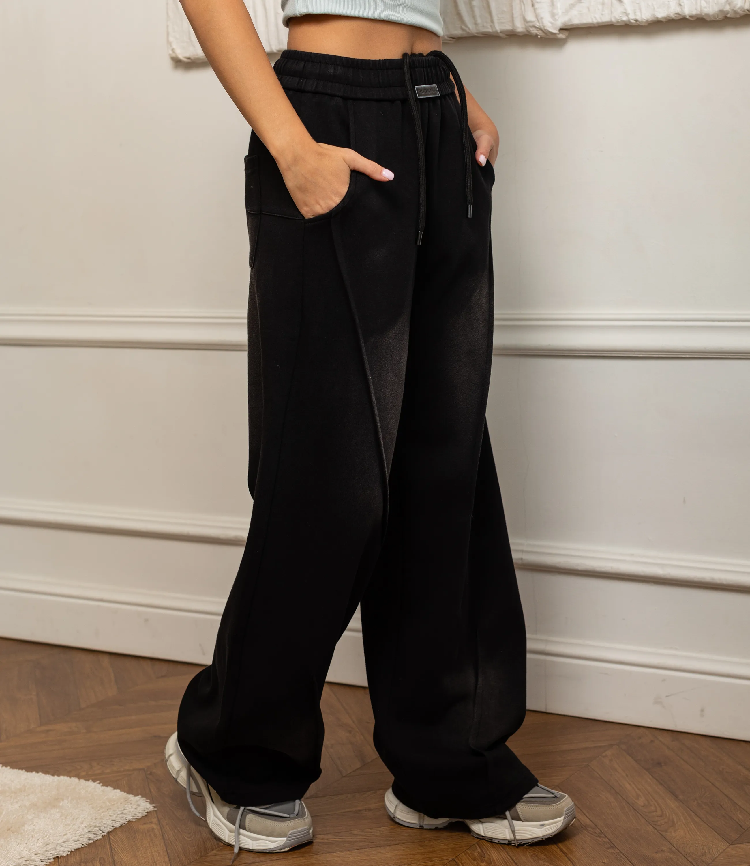 Спортивные брюки #КТ8820 (3), чёрный - фото 3