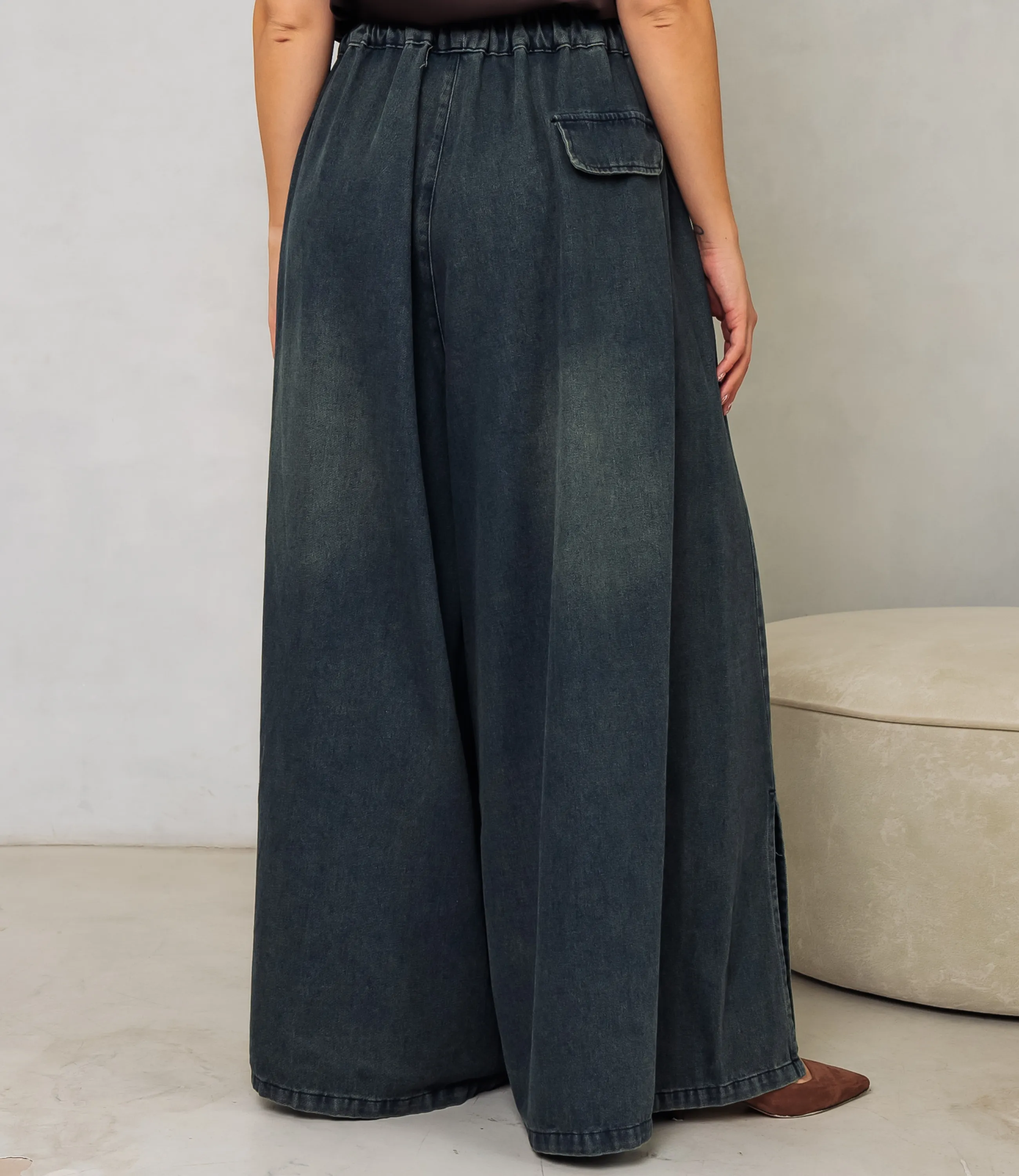 Джинсы #КТ6855, синий - фото 4