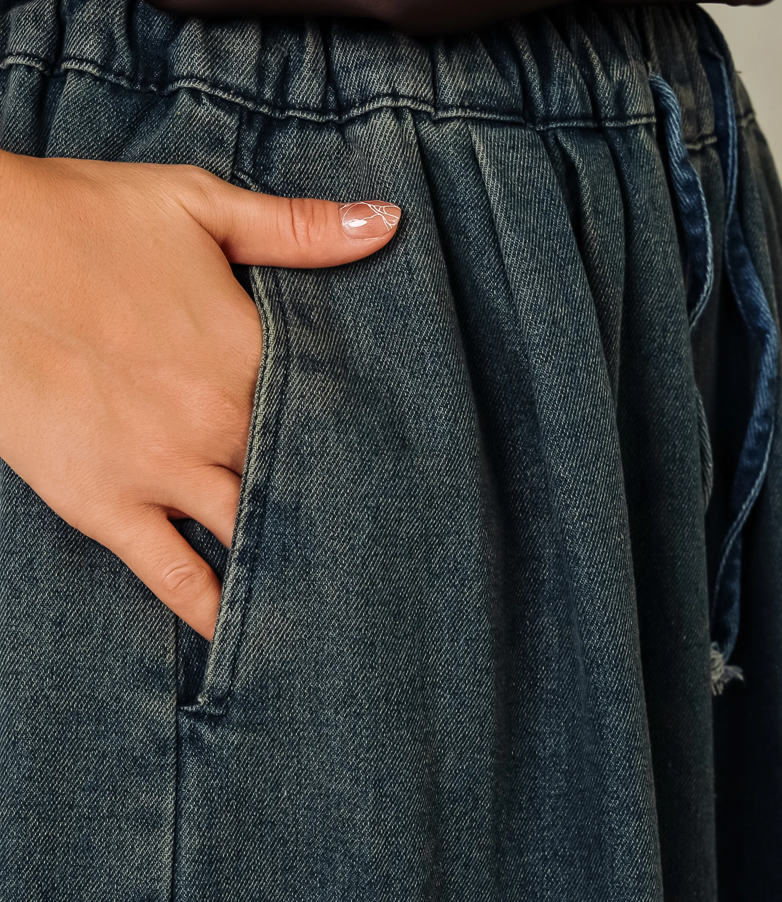 Джинсы #КТ6855, синий - фото 5