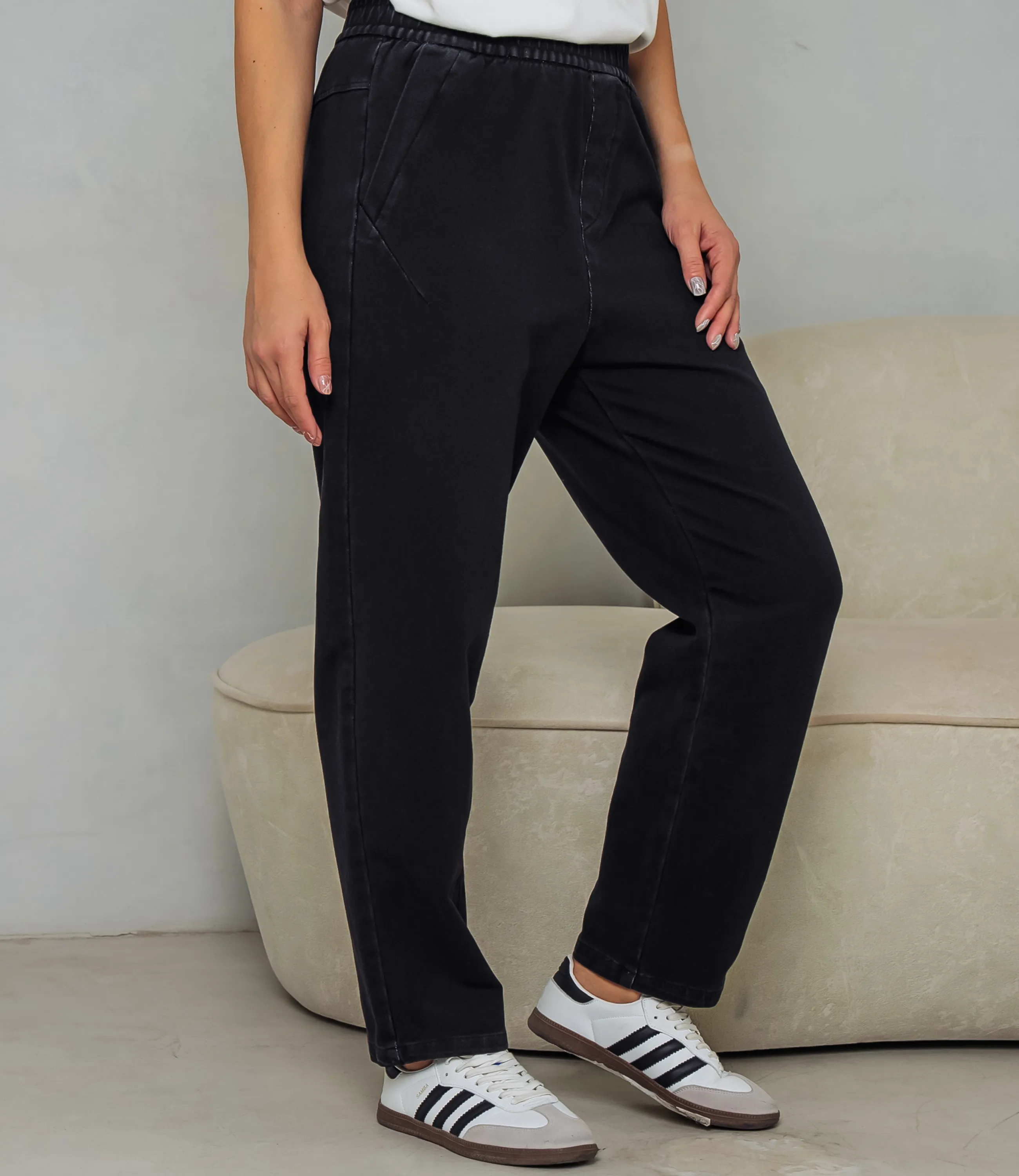 Брюки #КТ02 (11), чёрный - фото 3