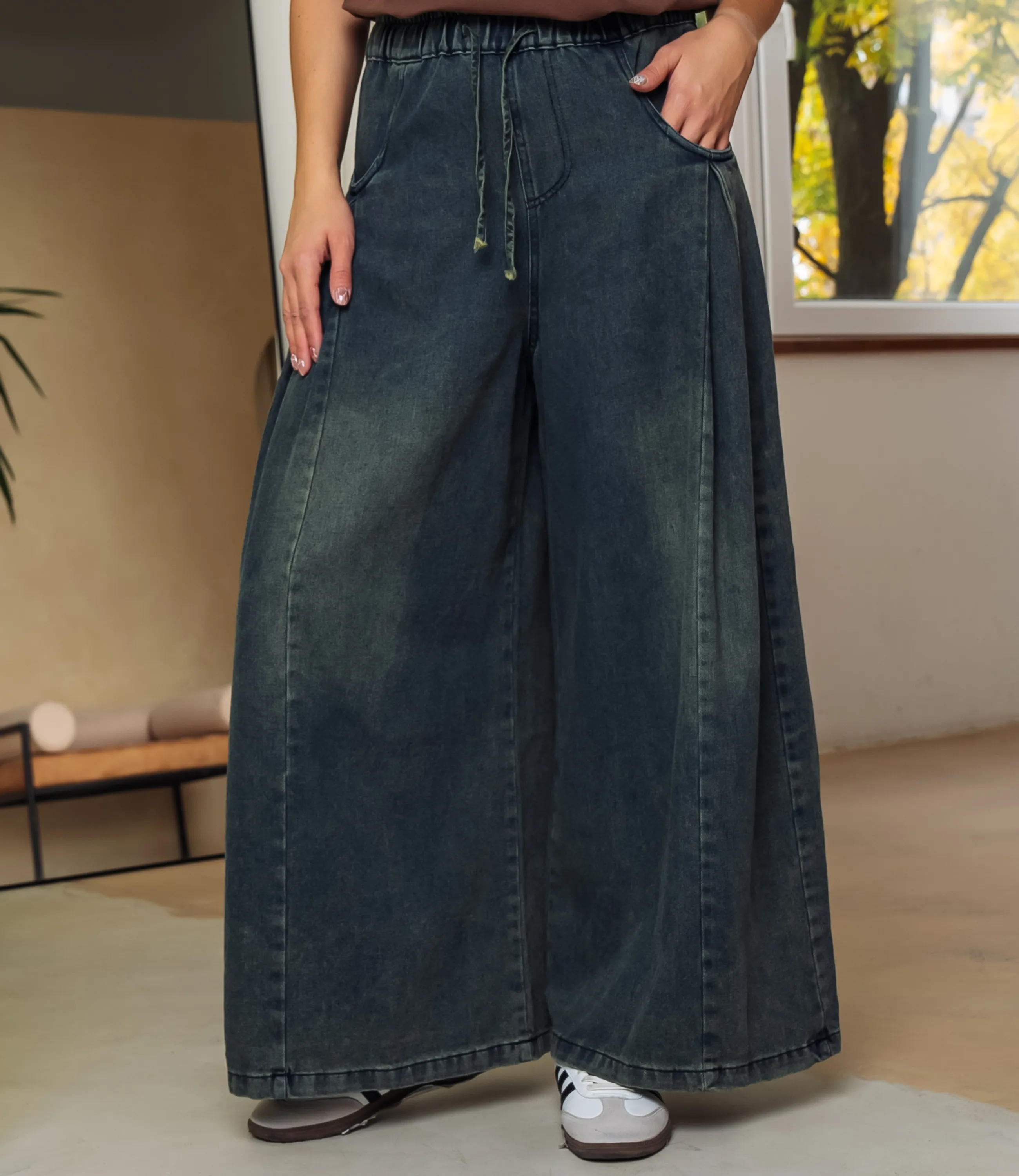 Джинсы #КТ7882, синий - фото 2