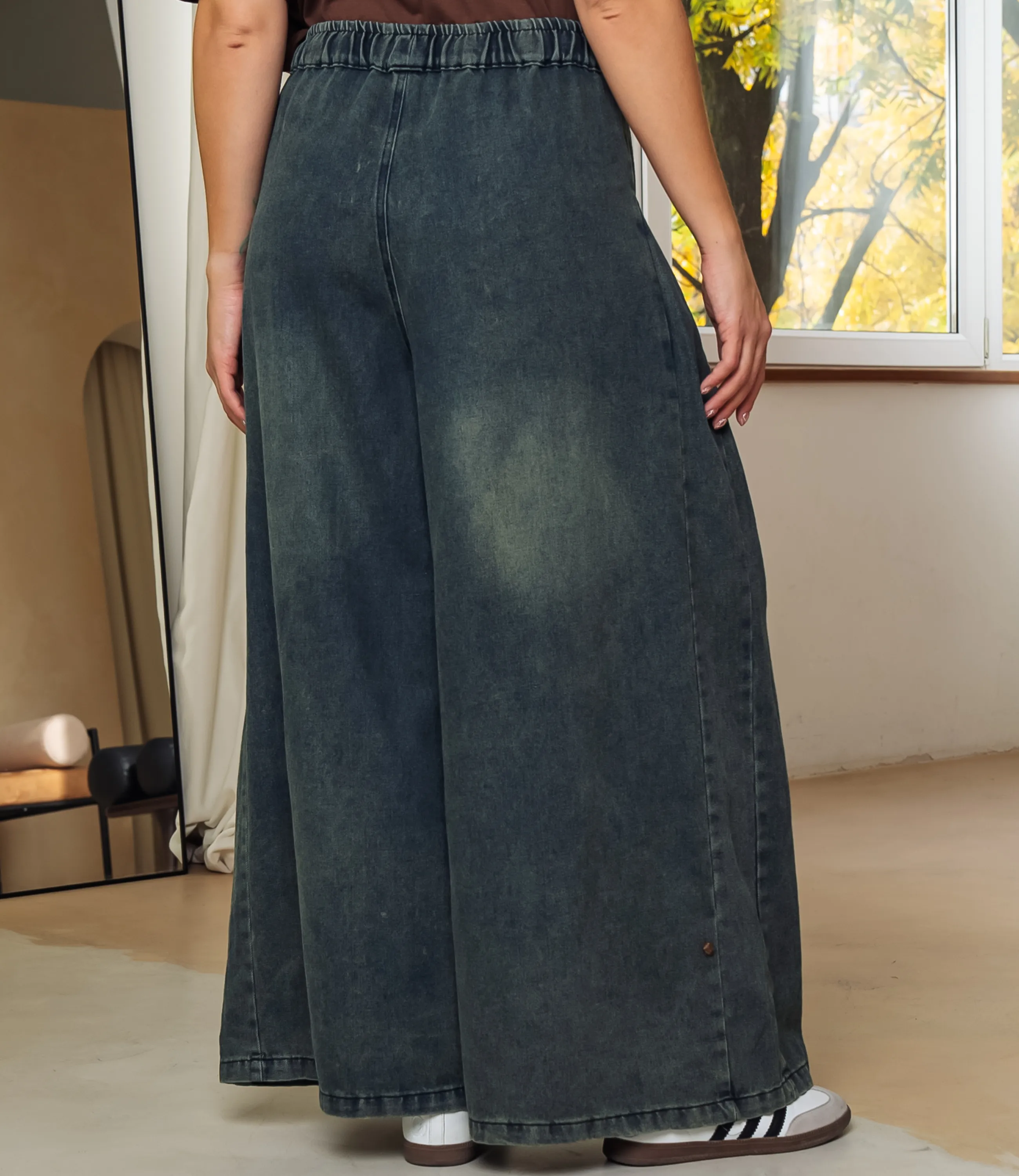 Джинсы #КТ7882, синий - фото 4