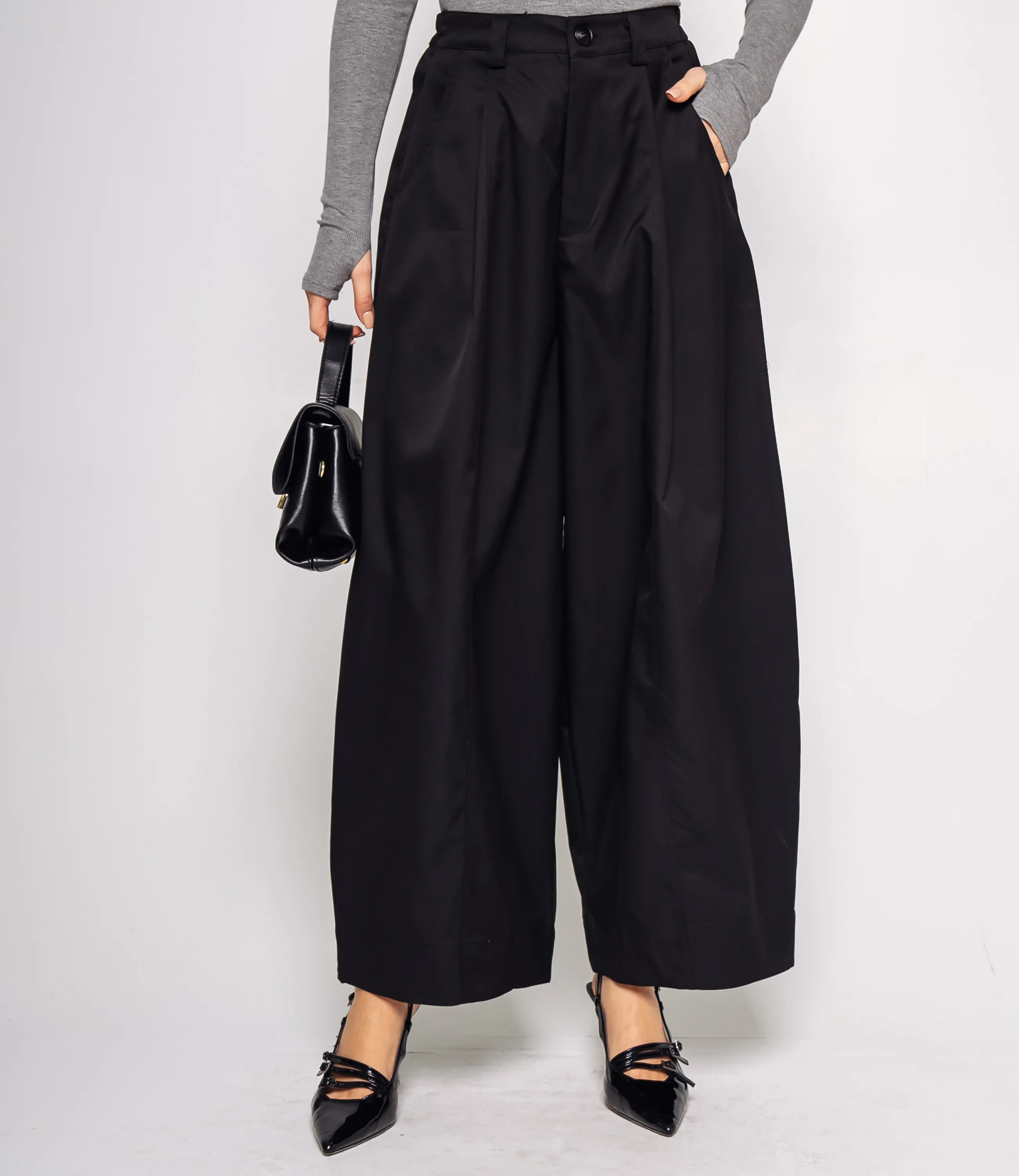 Брюки #КТ7005, чёрный - фото 2