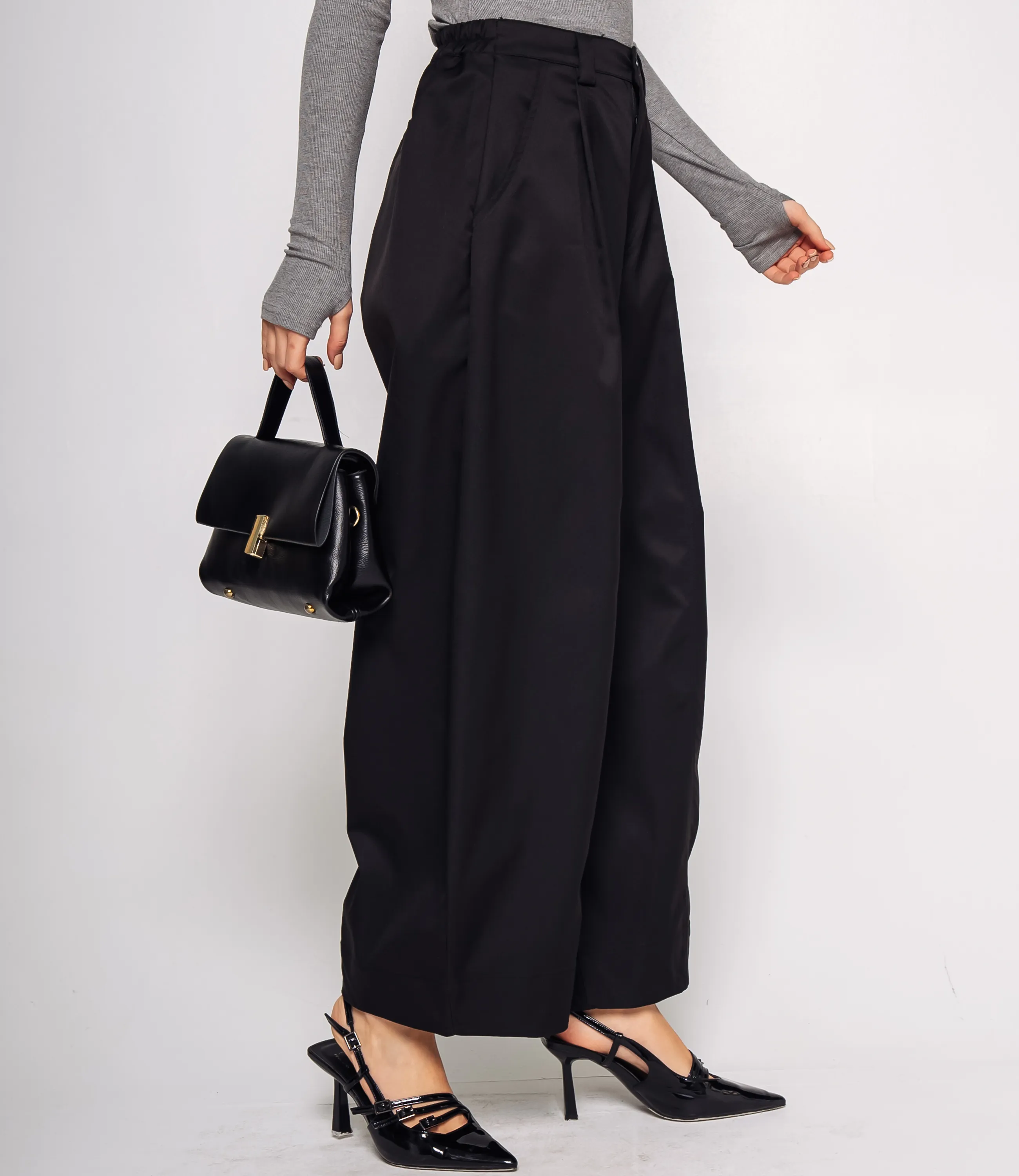 Брюки #КТ7005, чёрный - фото 3