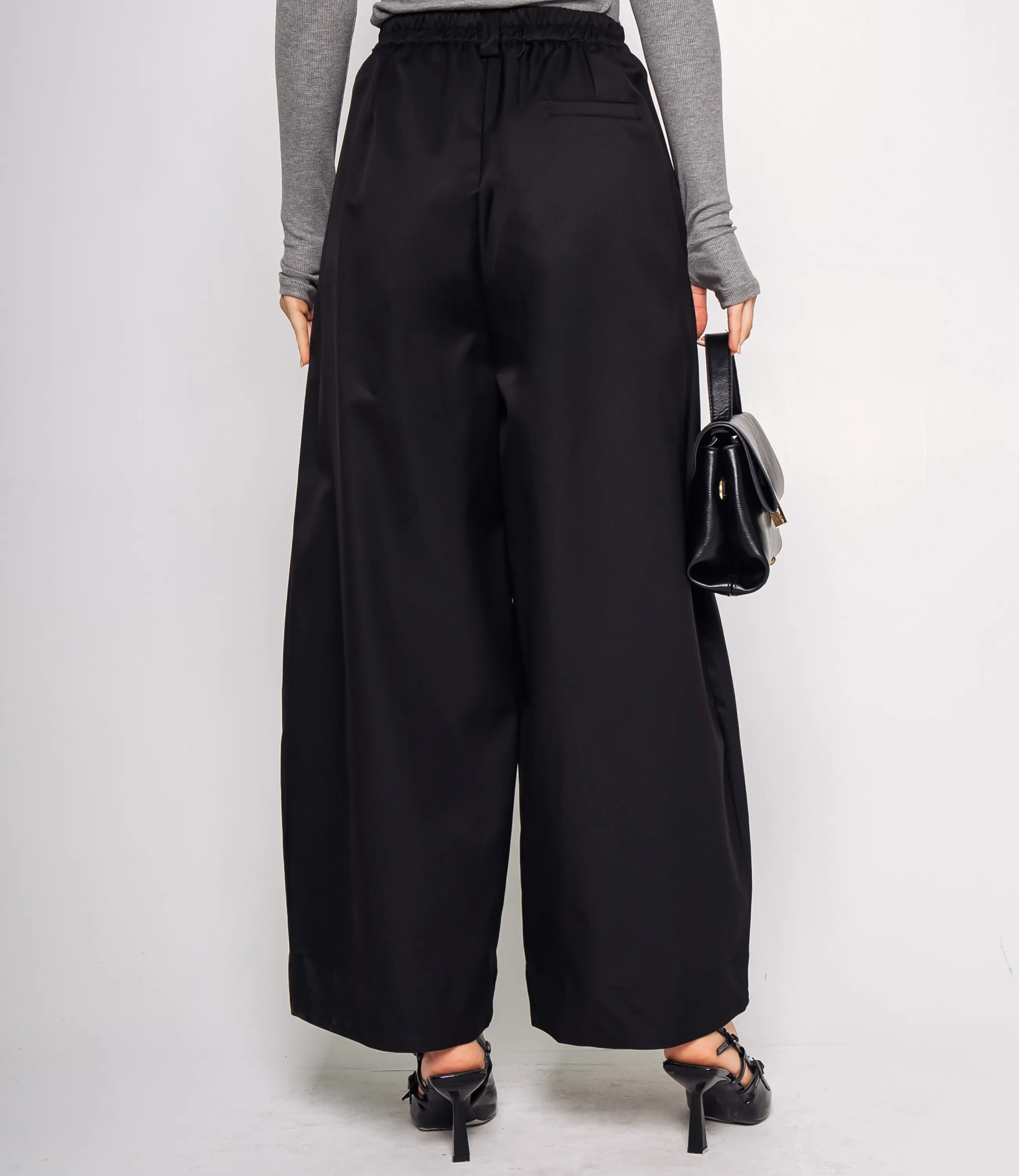 Брюки #КТ7005, чёрный - фото 4