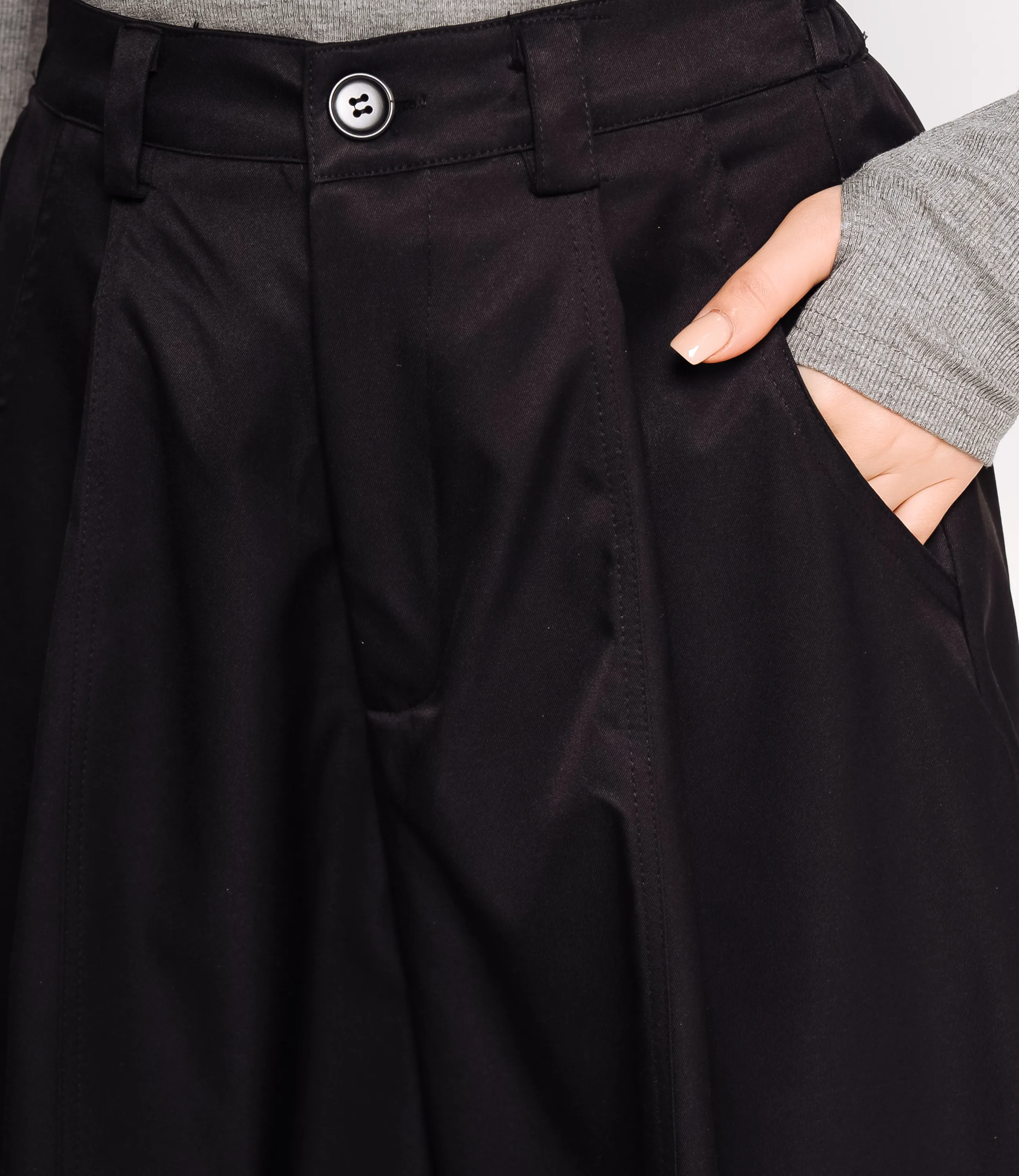 Брюки #КТ7005, чёрный - фото 5