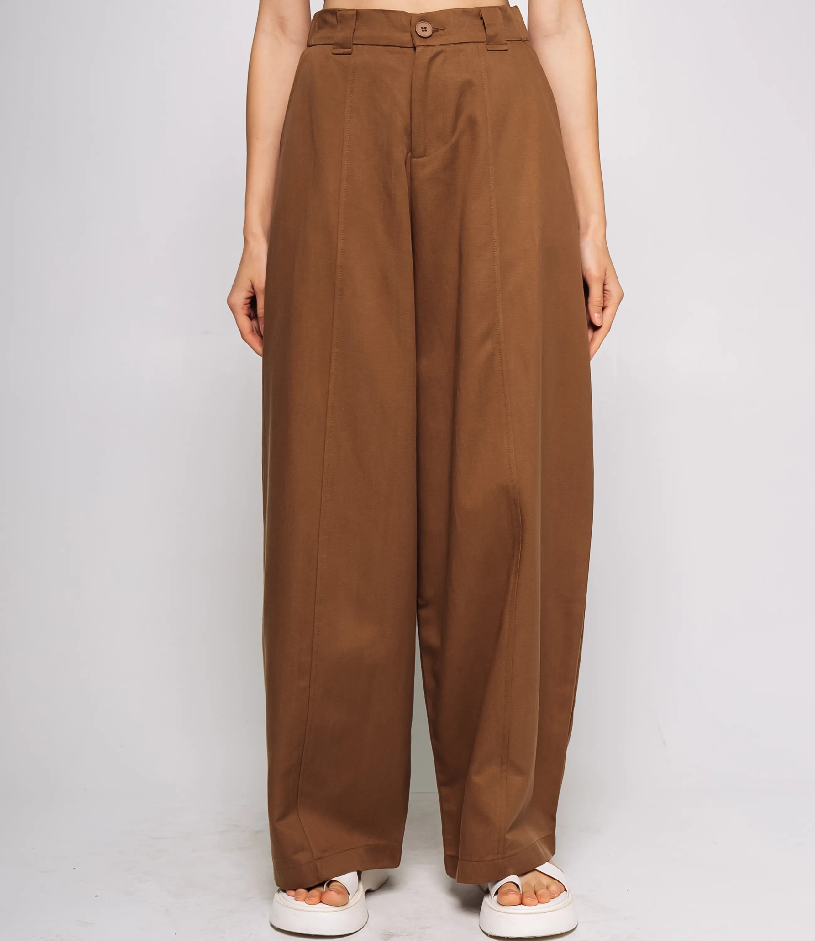 Брюки #КТ71020, коричневый - фото 2