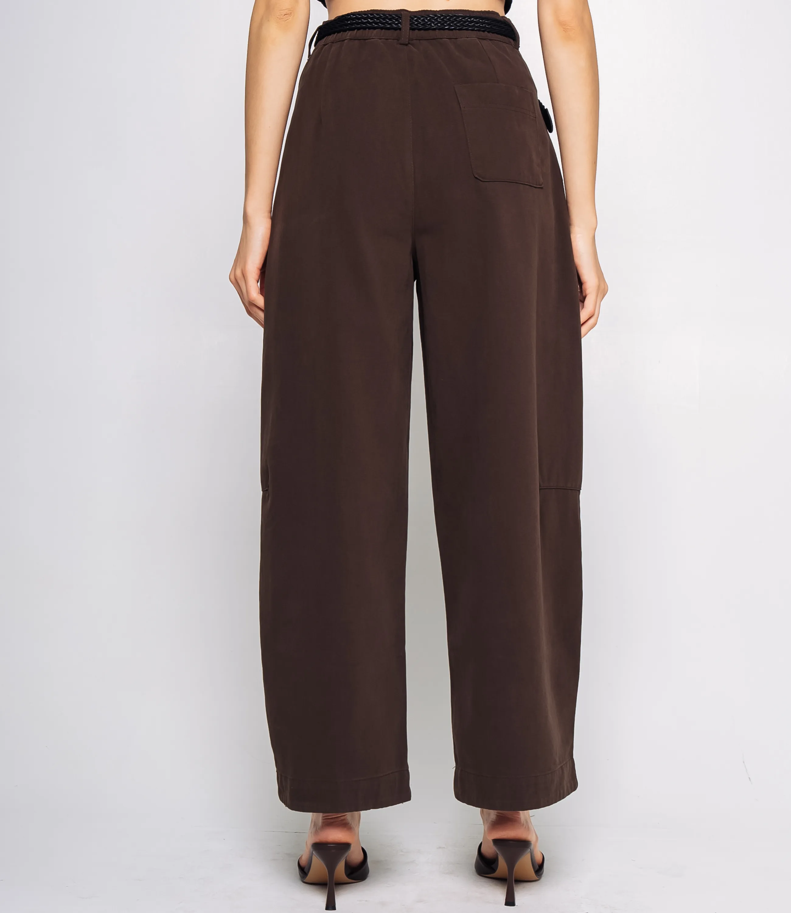 Брюки #КТ6680, шоколадный - фото 4