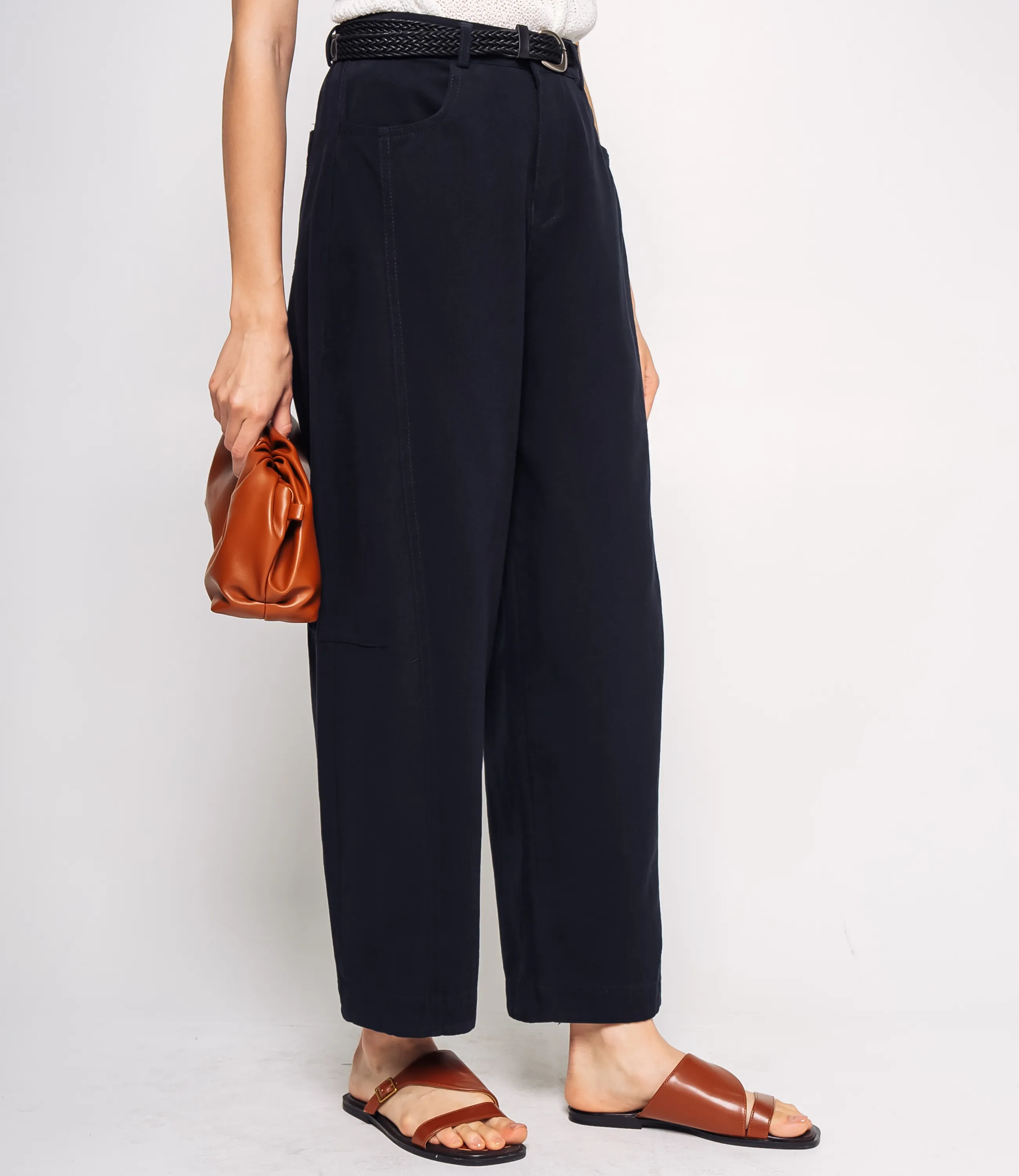 Брюки #КТ6680, тёмно-синий - фото 3