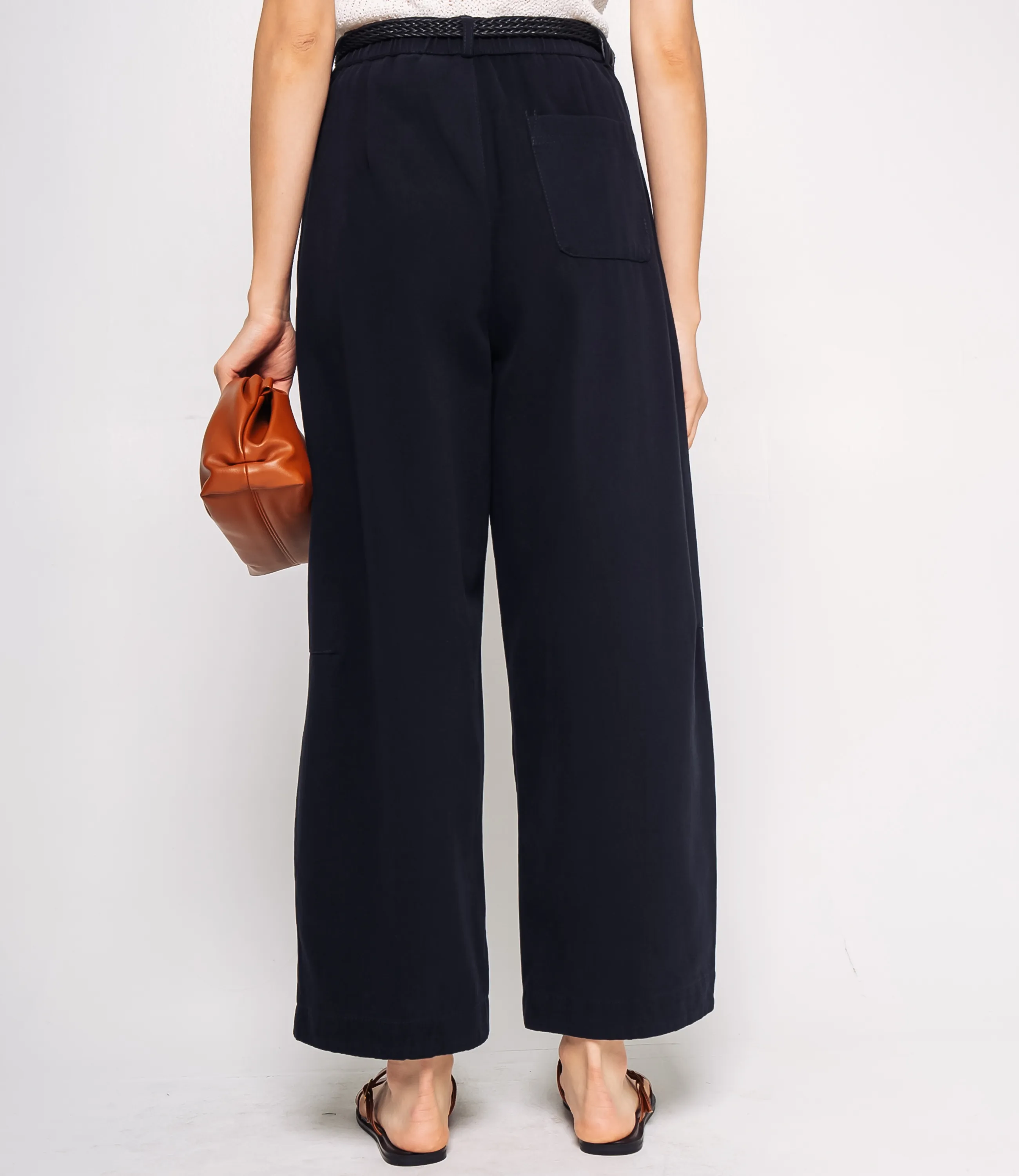 Брюки #КТ6680, тёмно-синий - фото 4