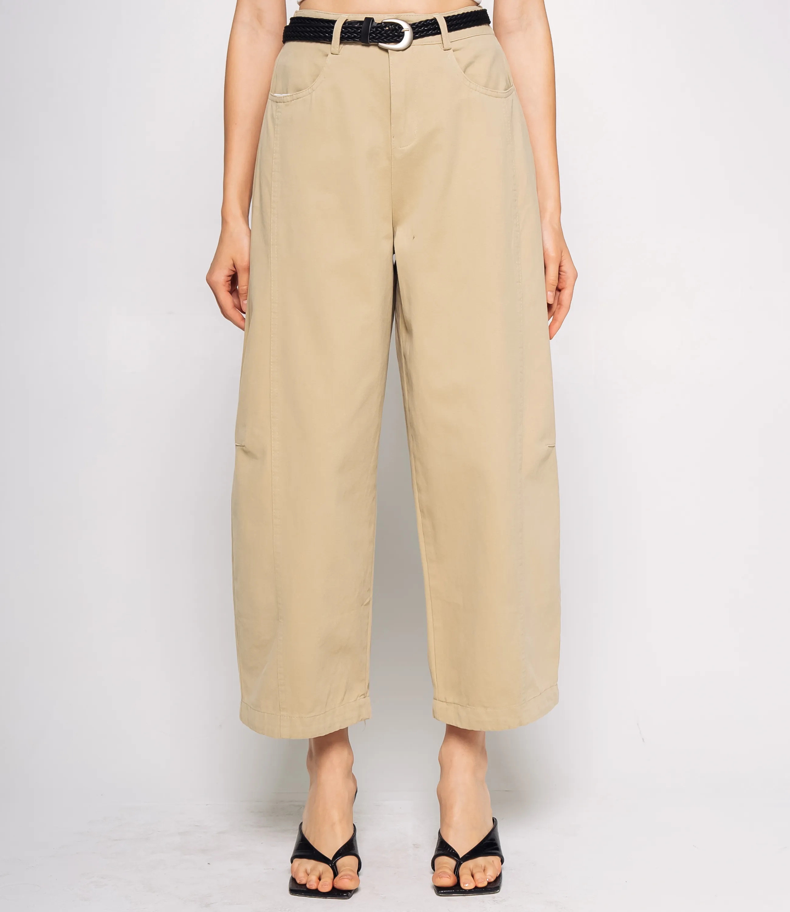 Брюки #КТ6680, песочный - фото 2