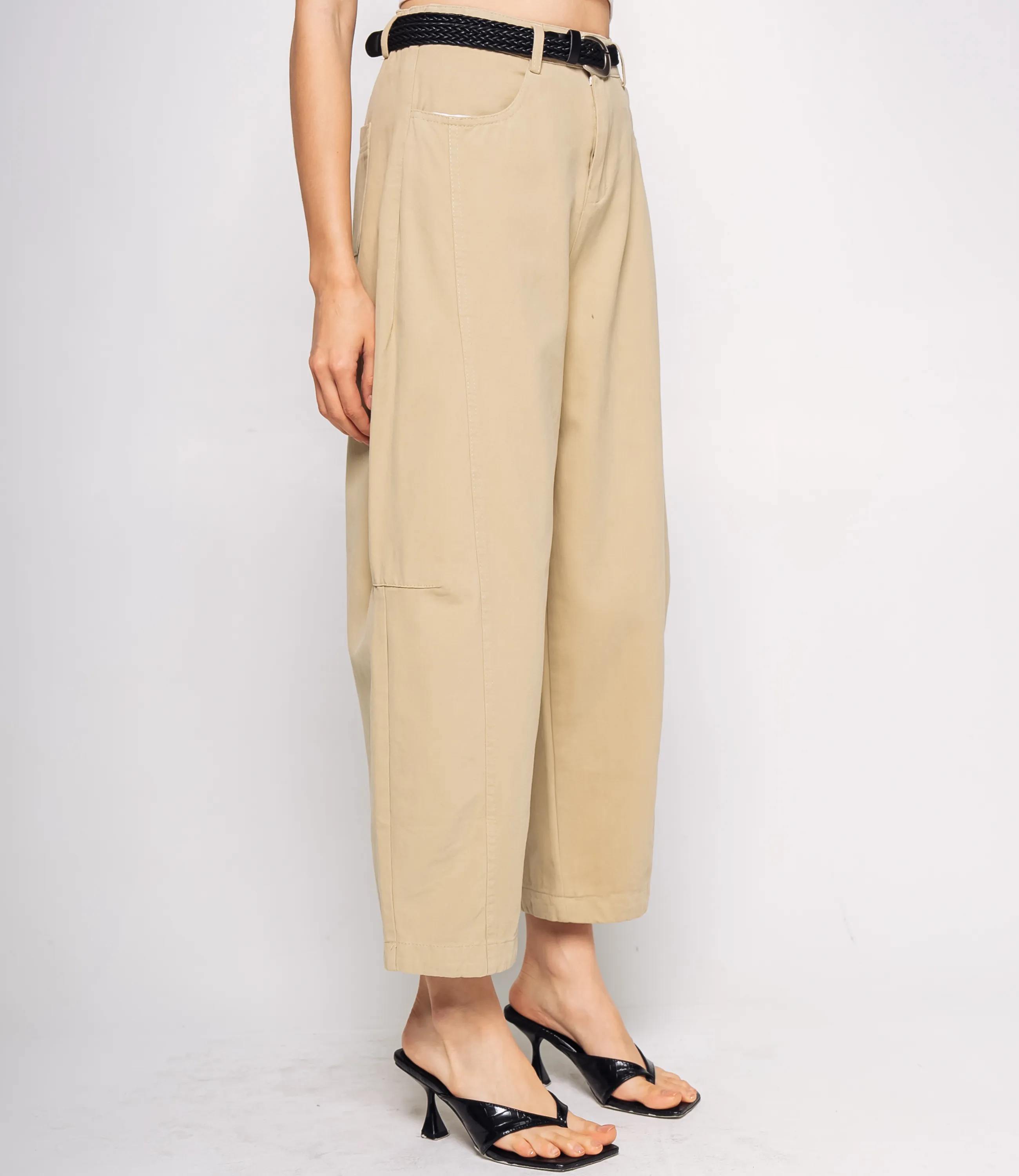 Брюки #КТ6680, песочный - фото 3