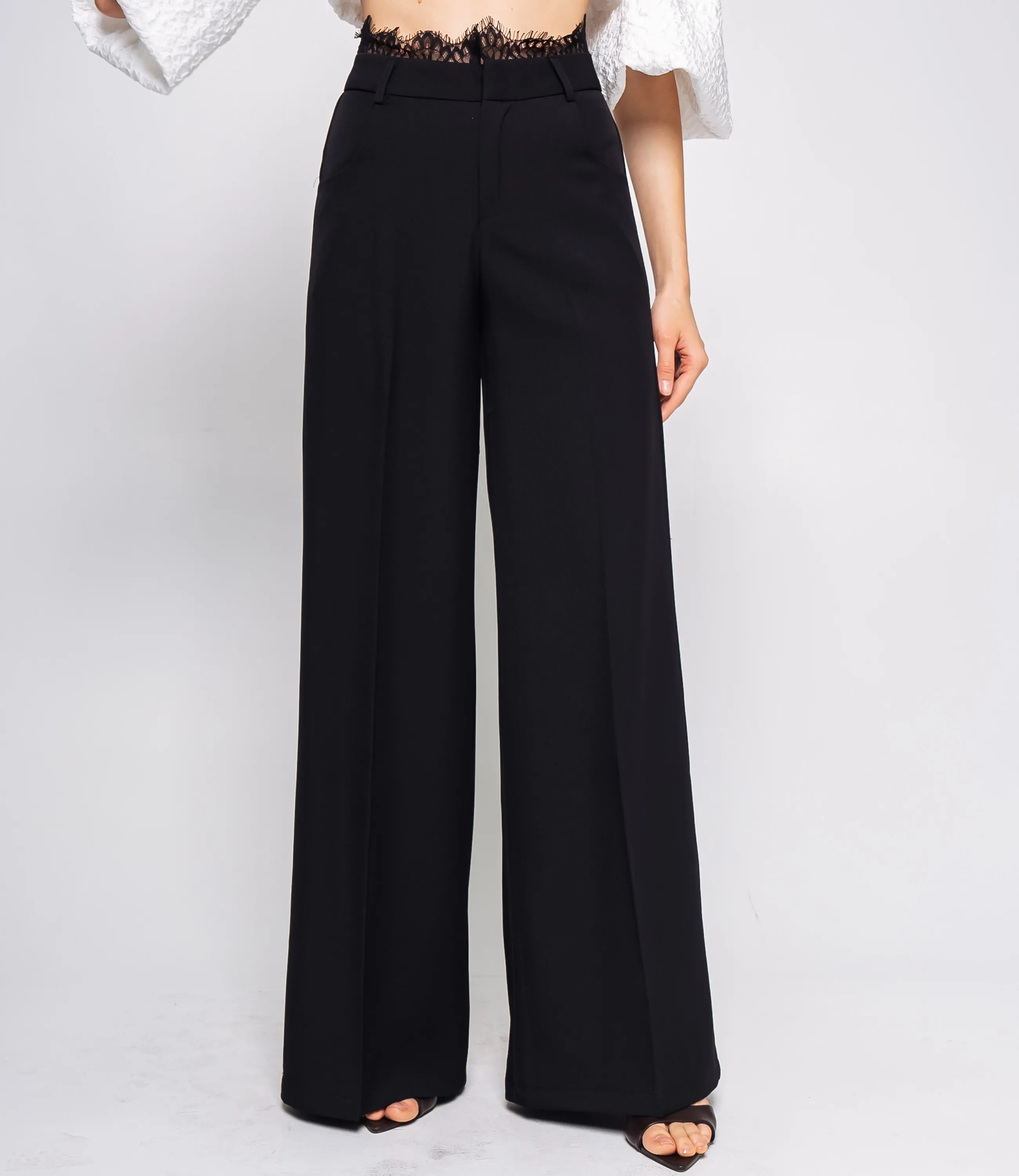 Брюки #КТ16580, чёрный - фото 2