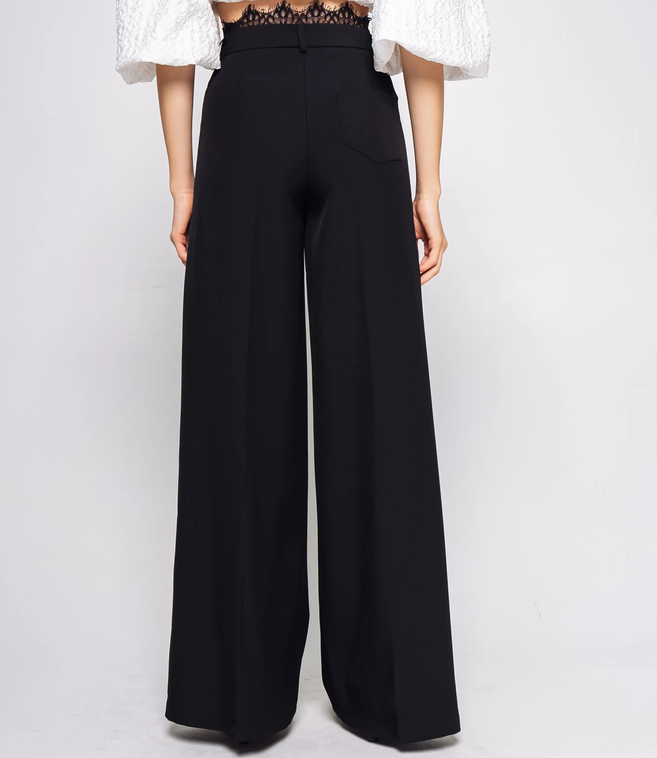 Брюки #КТ16580, чёрный - фото 4