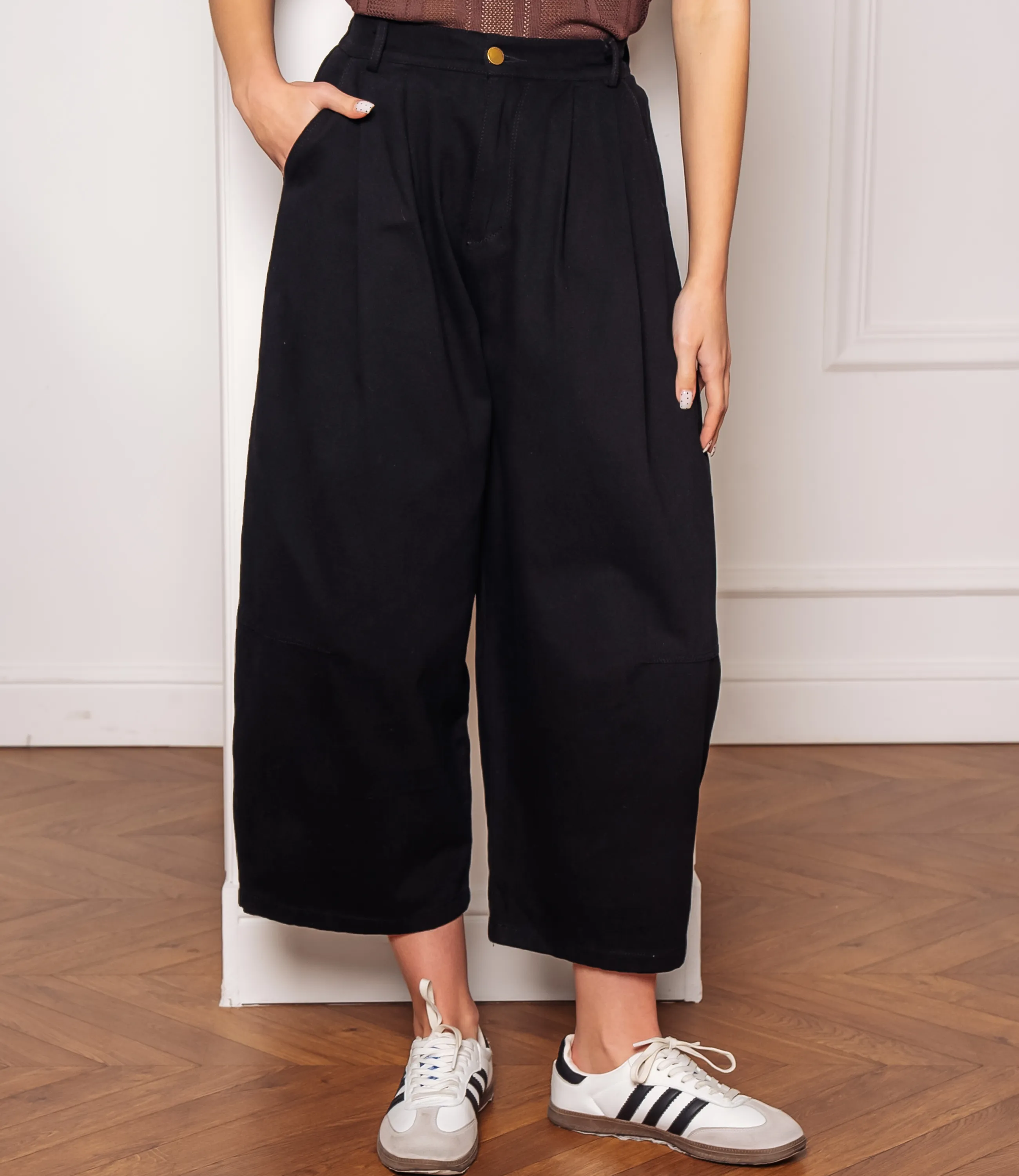 Брюки #КТ5203, чёрный - фото 2