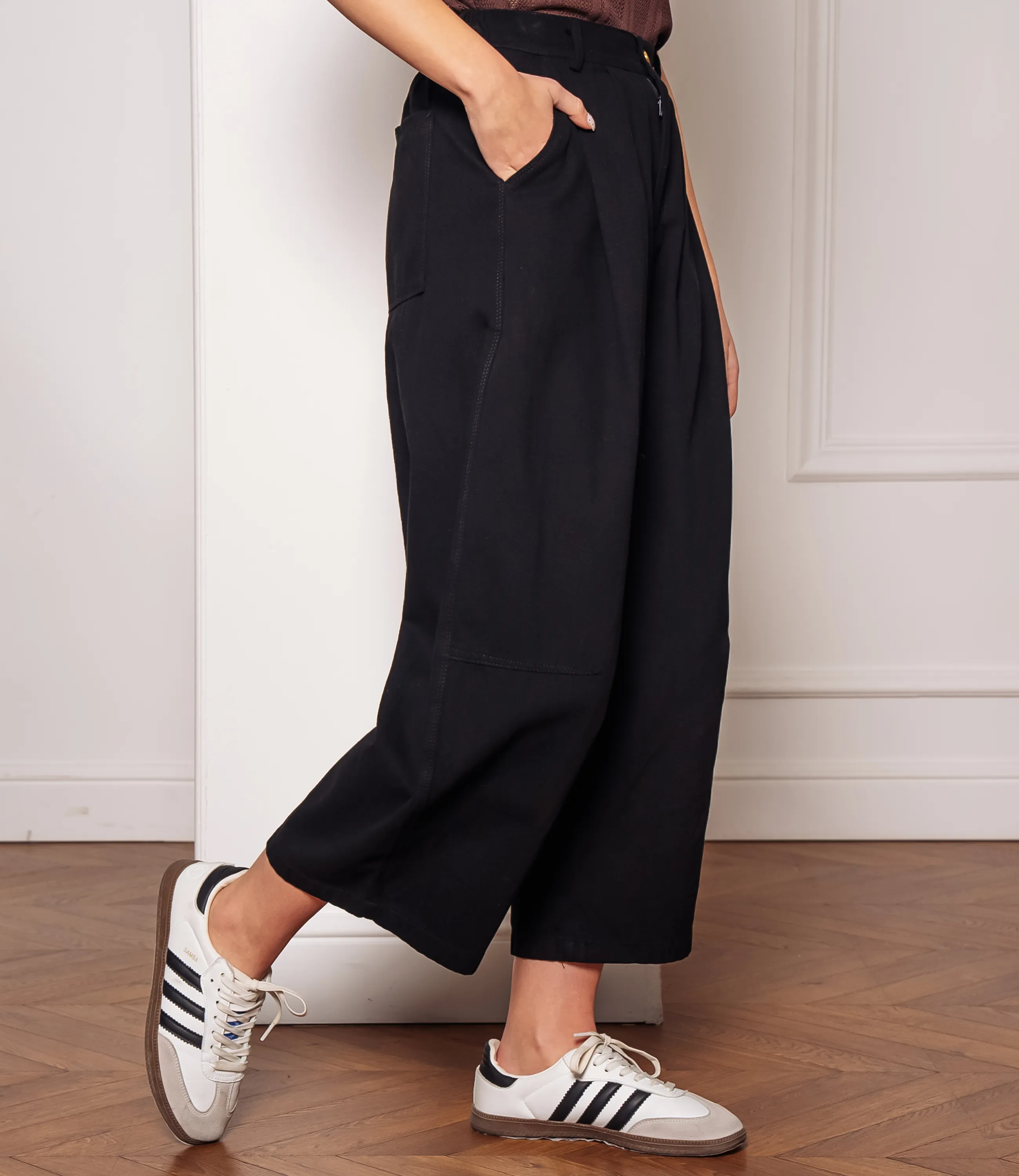 Брюки #КТ5203, чёрный - фото 3