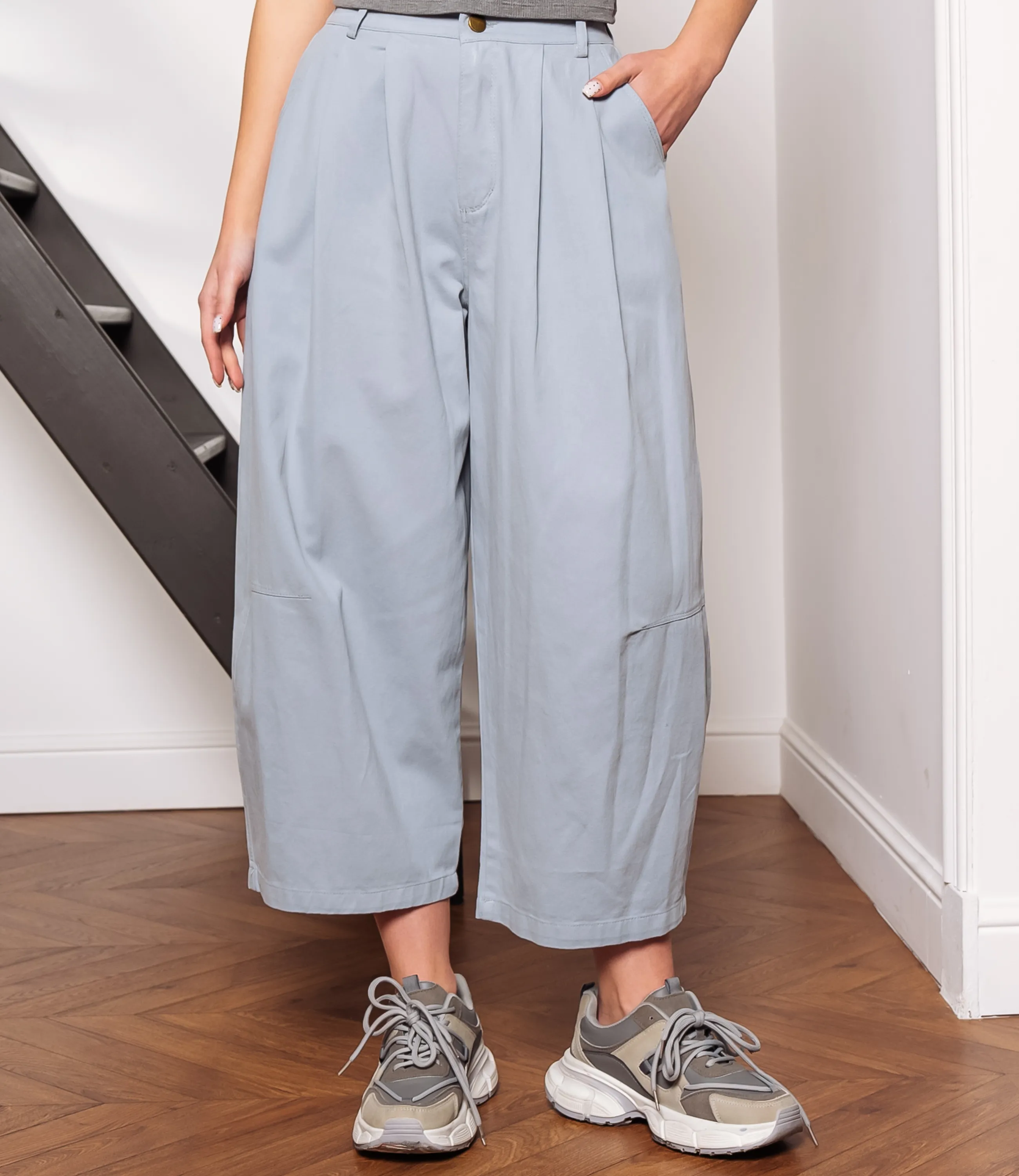 Брюки #КТ5203, голубой - фото 2