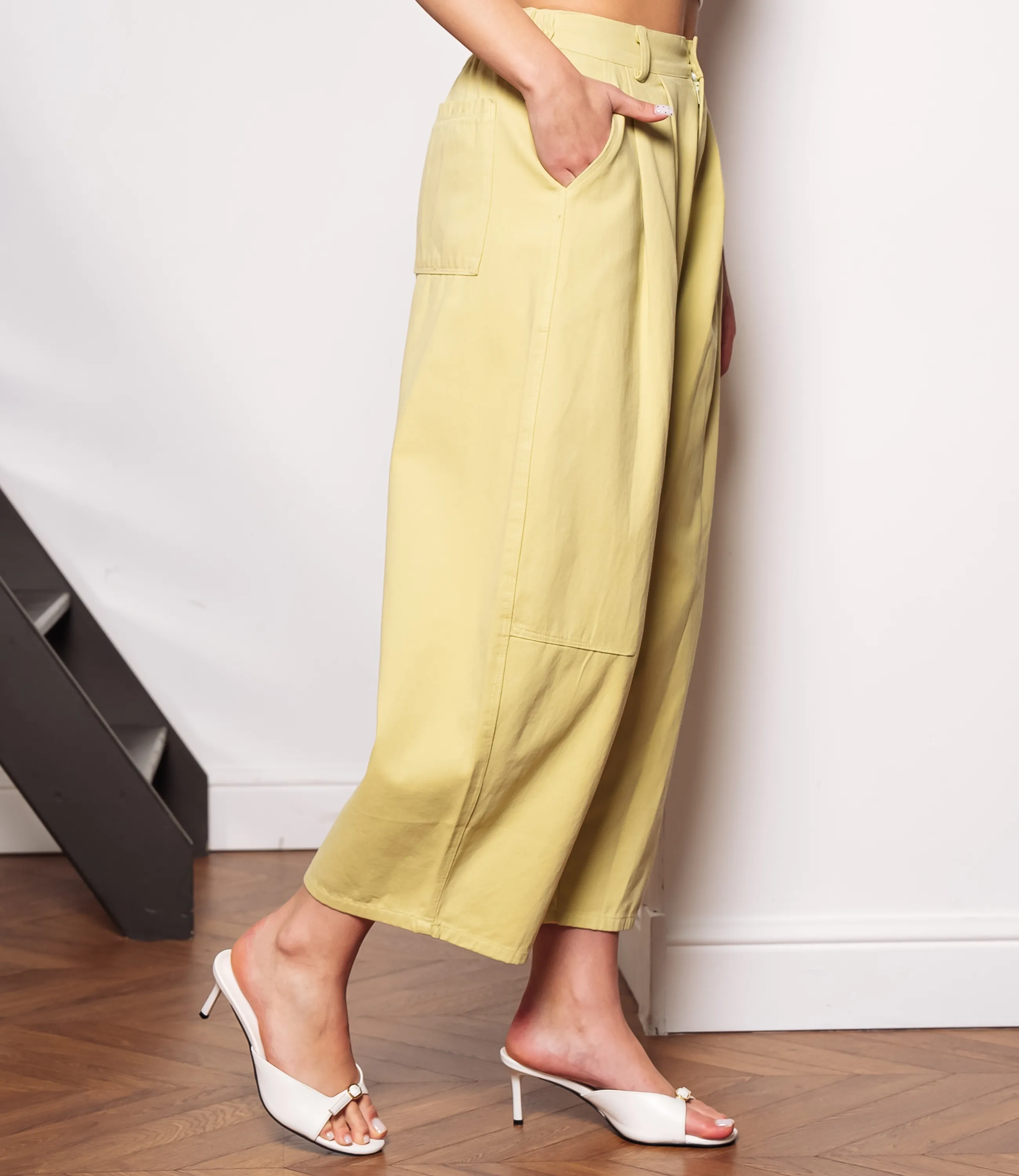 Брюки #КТ5203, фисташковый - фото 3