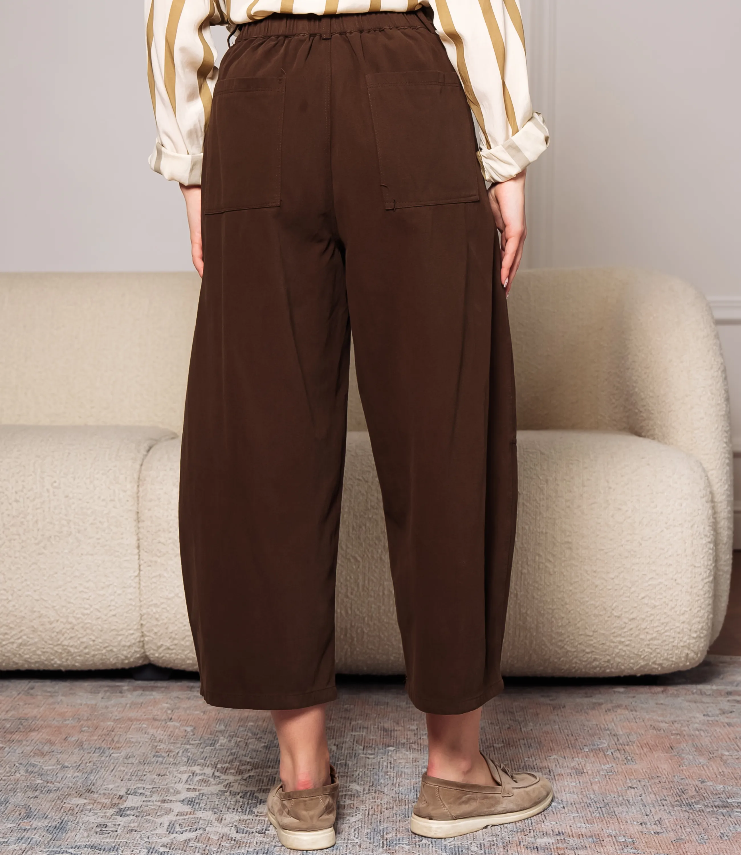 Брюки #КТ5203, шоколадный - фото 4