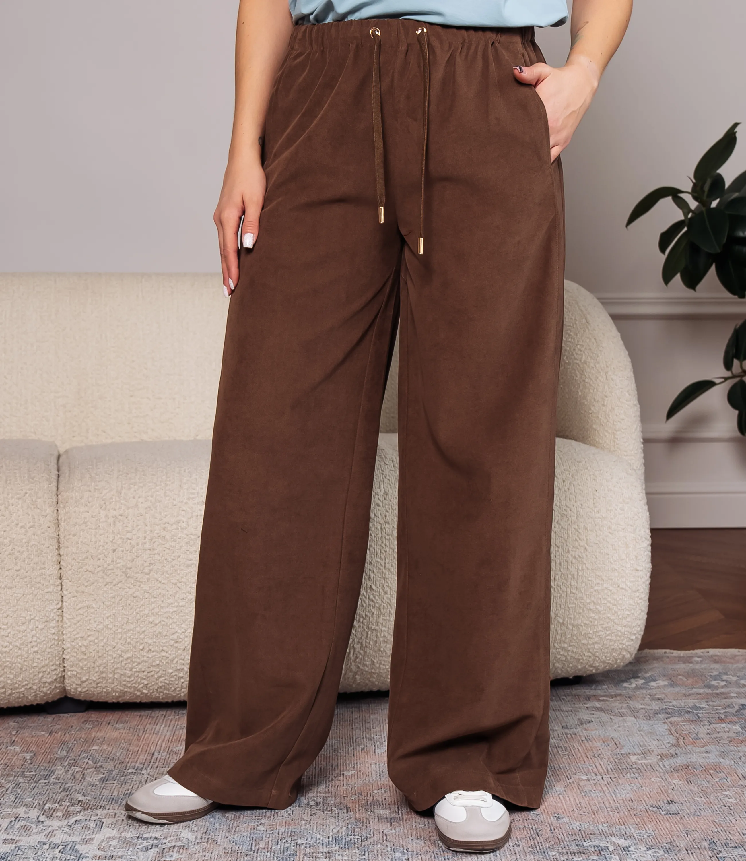 Брюки #ОКТ165005, коричневый - фото 2