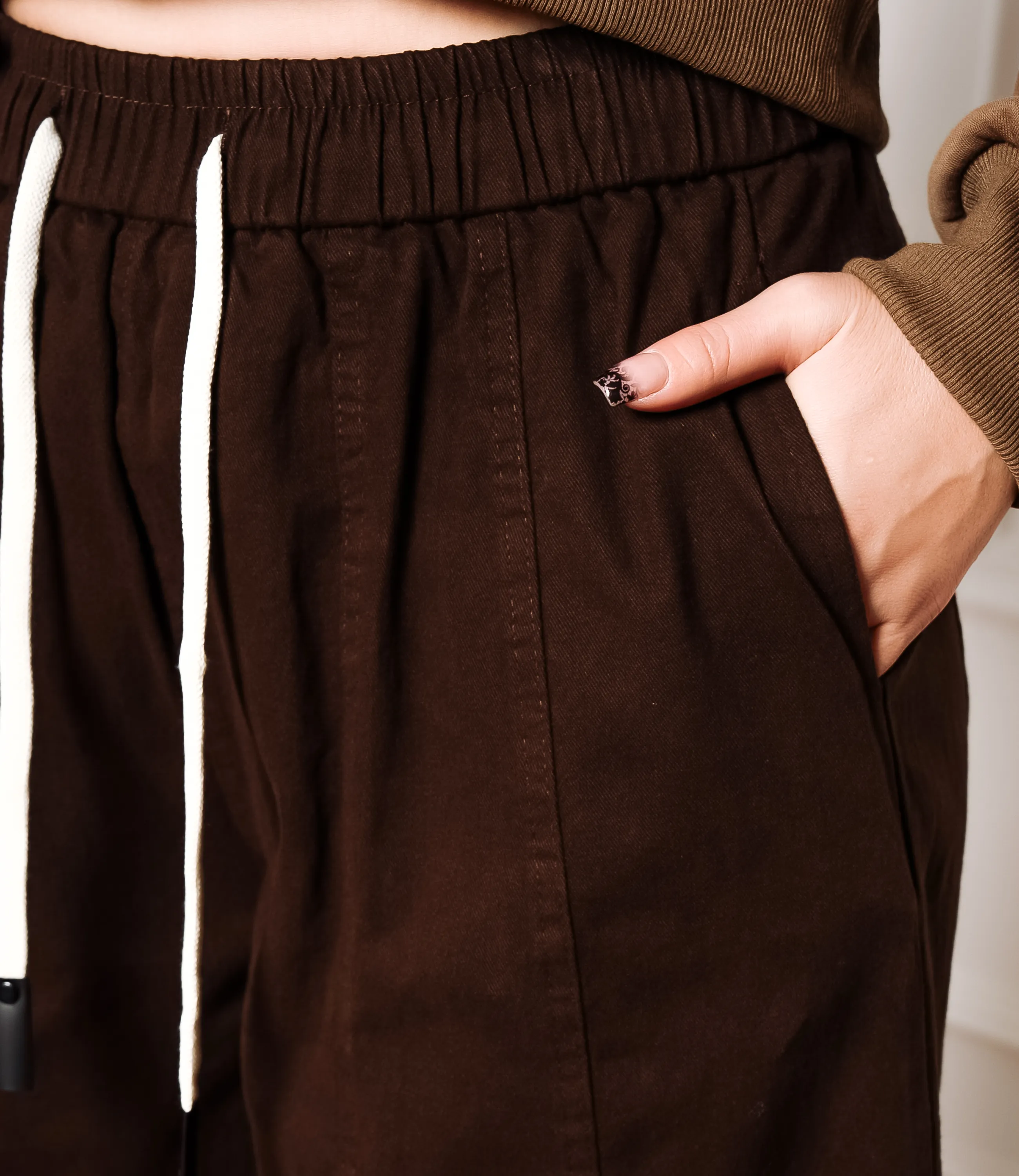 Брюки #КТ5890, шоколадный - фото 5