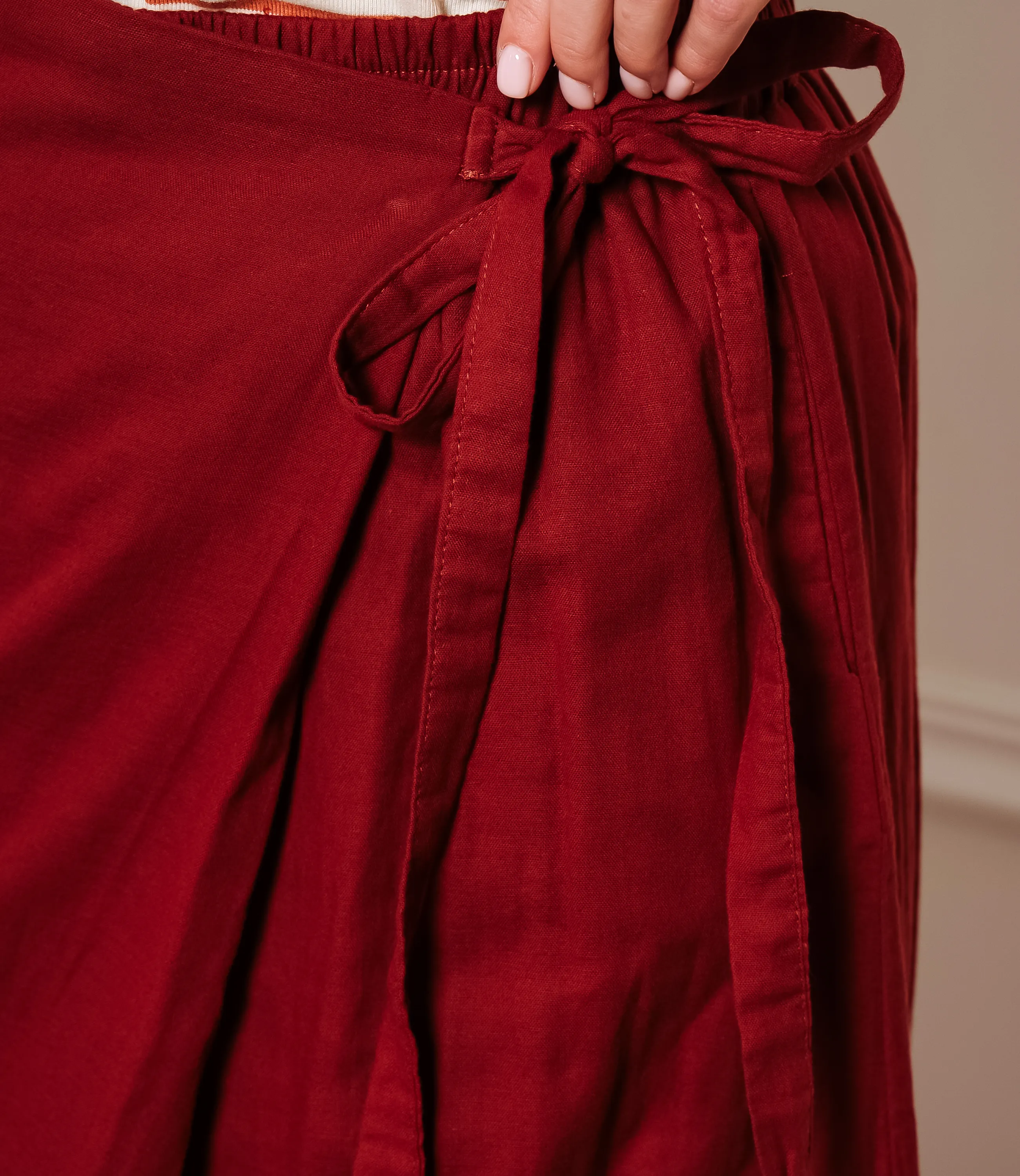 Брюки #КТ88693, терракотовый - фото 5