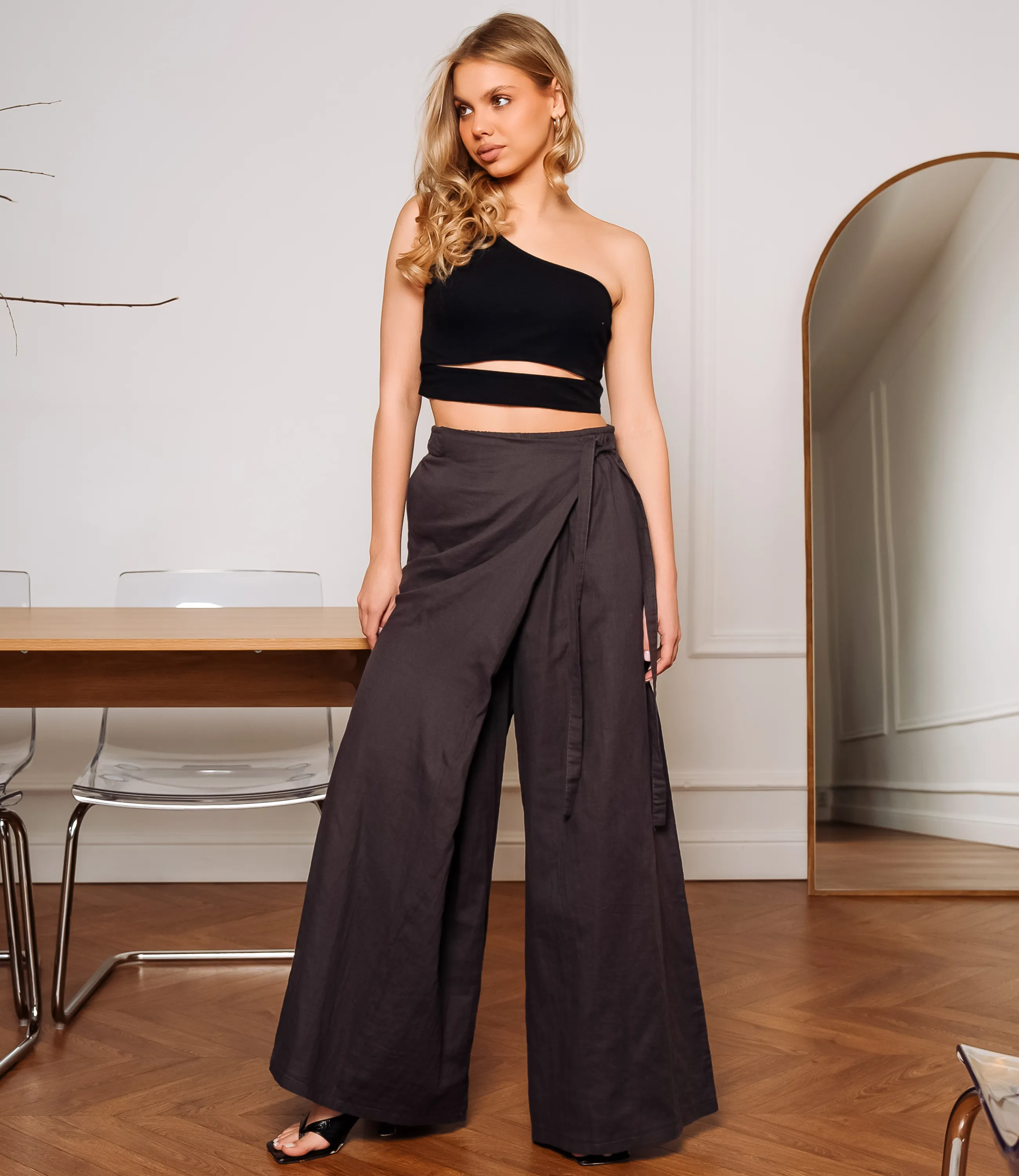 Брюки #КТ88693, графит - фото 1