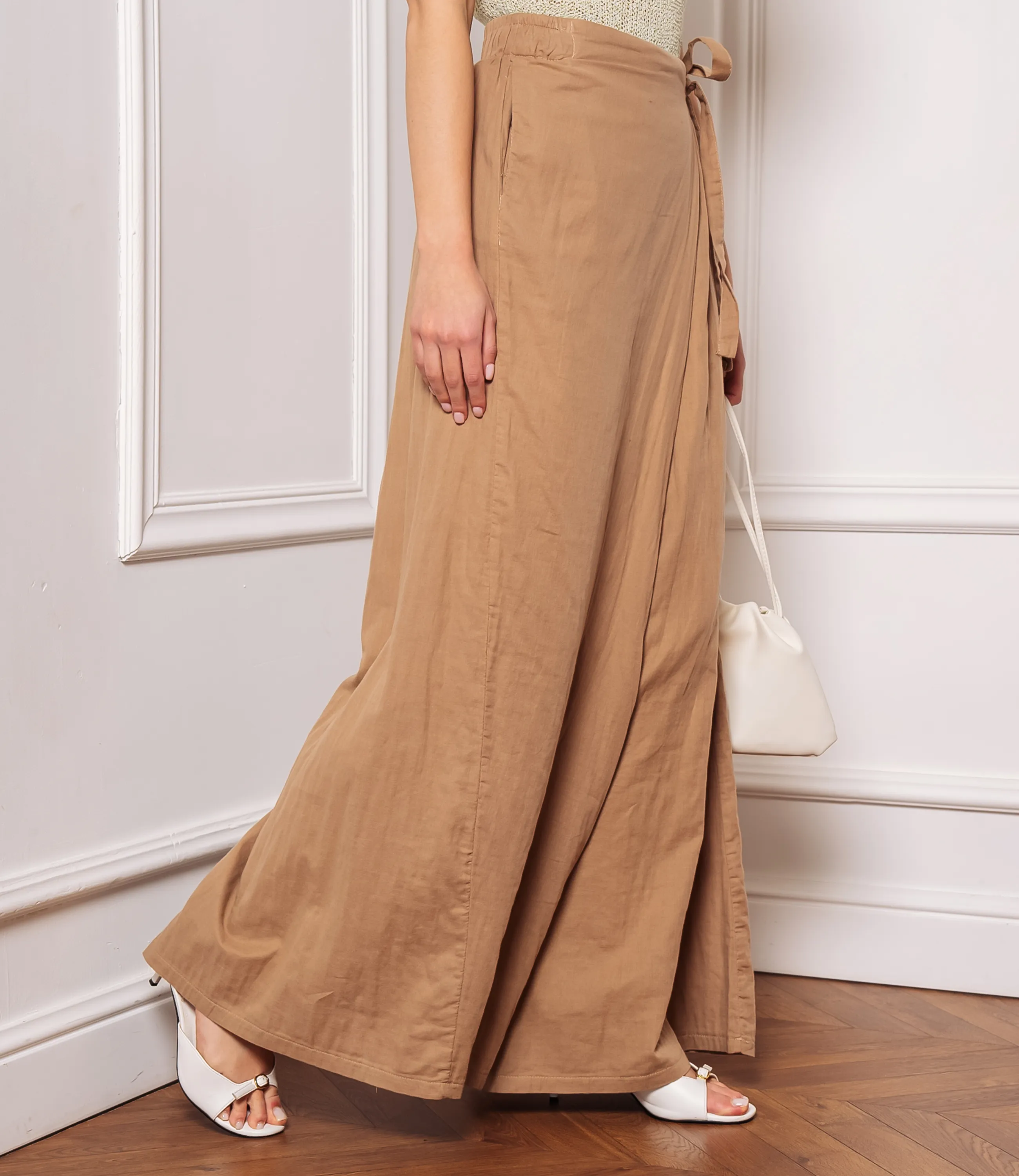 Брюки #КТ88693, бежевый - фото 3