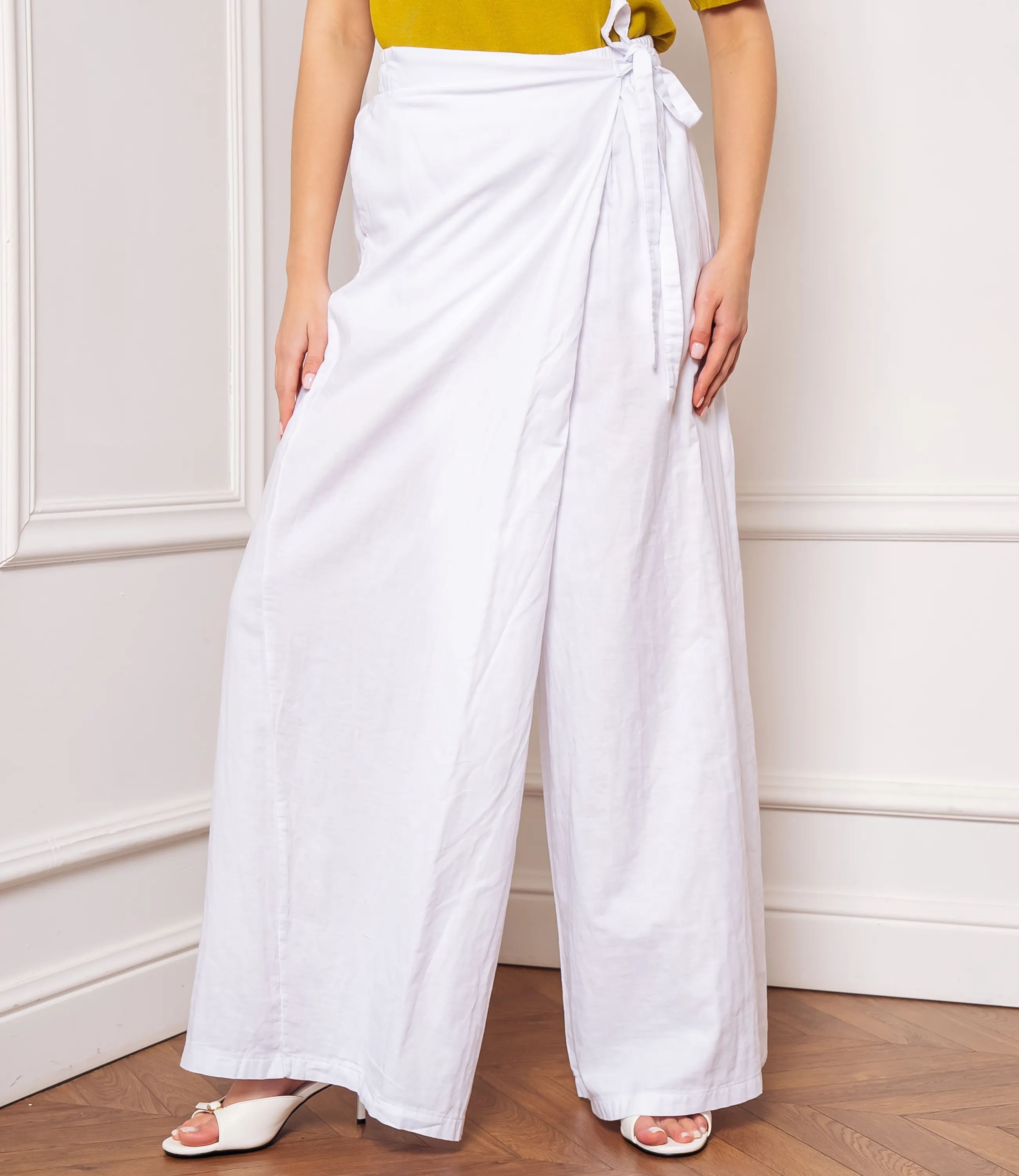 Брюки #КТ88693, белый - фото 2