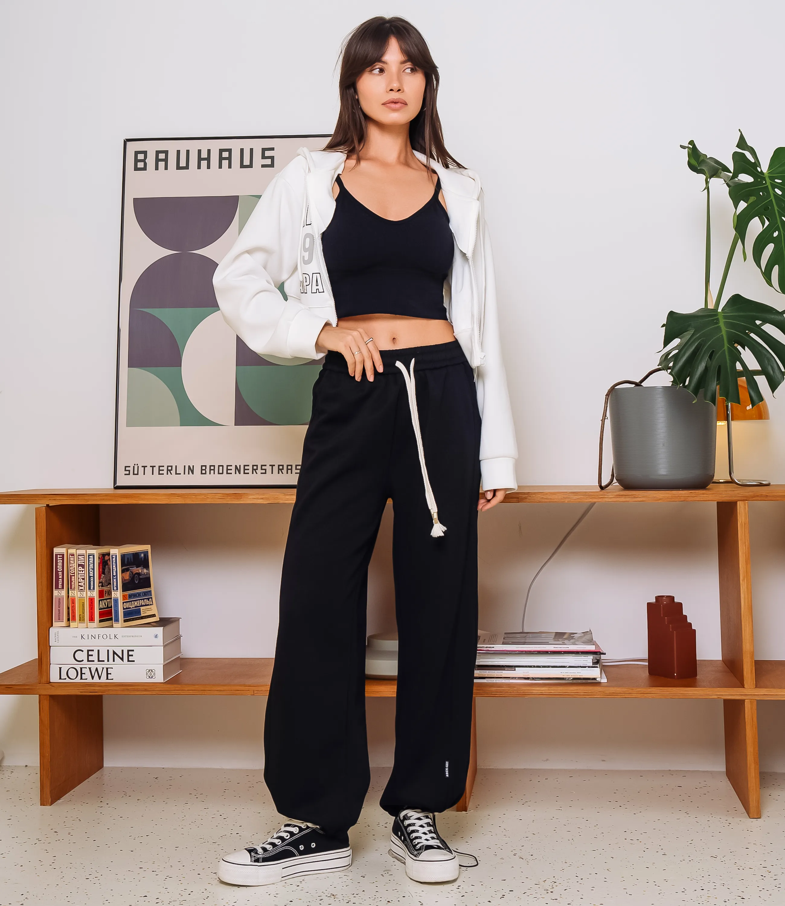 Спортивные Брюки #КТ5911 (1), чёрный - фото 1