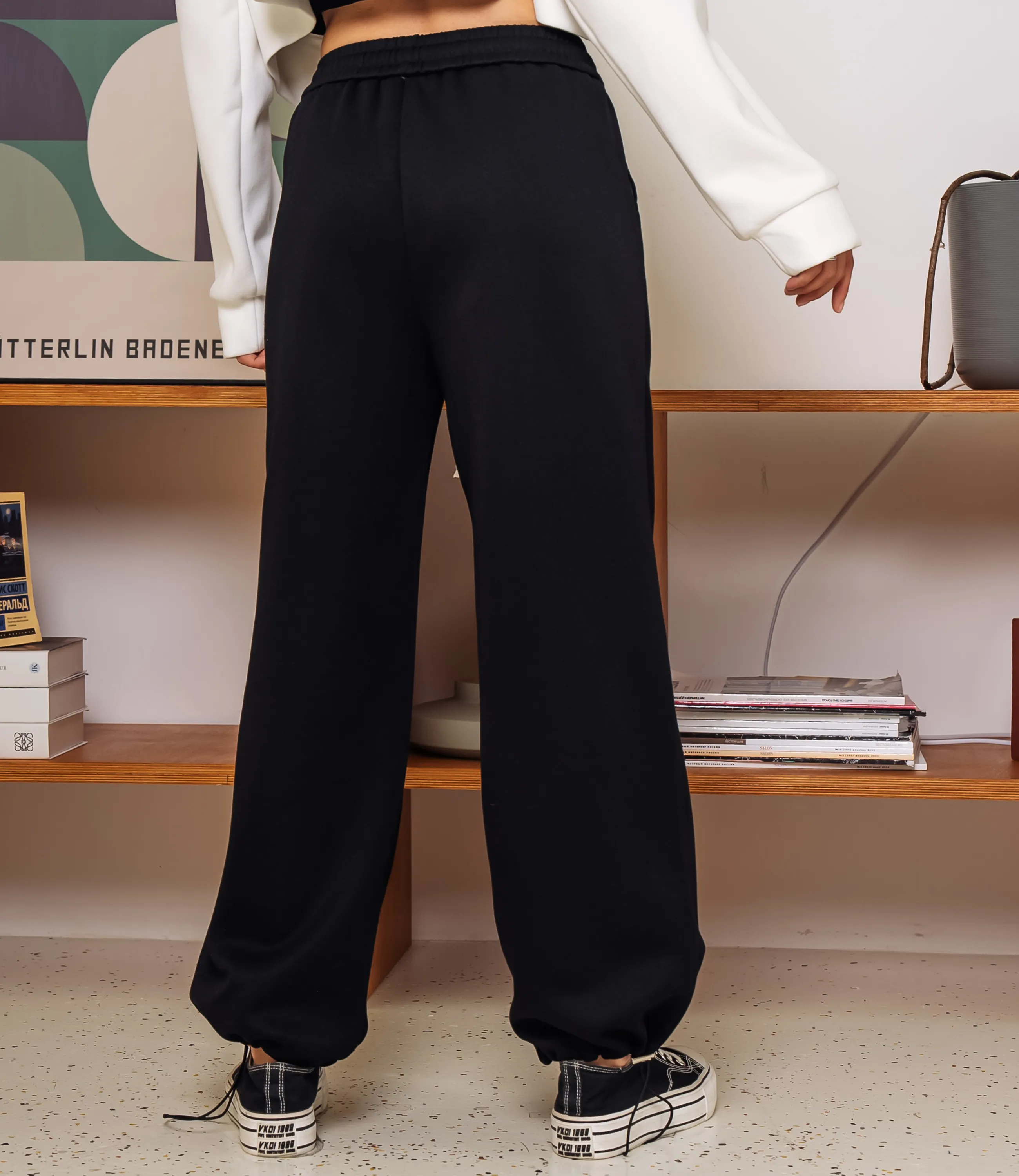 Спортивные Брюки #КТ5911 (1), чёрный - фото 4