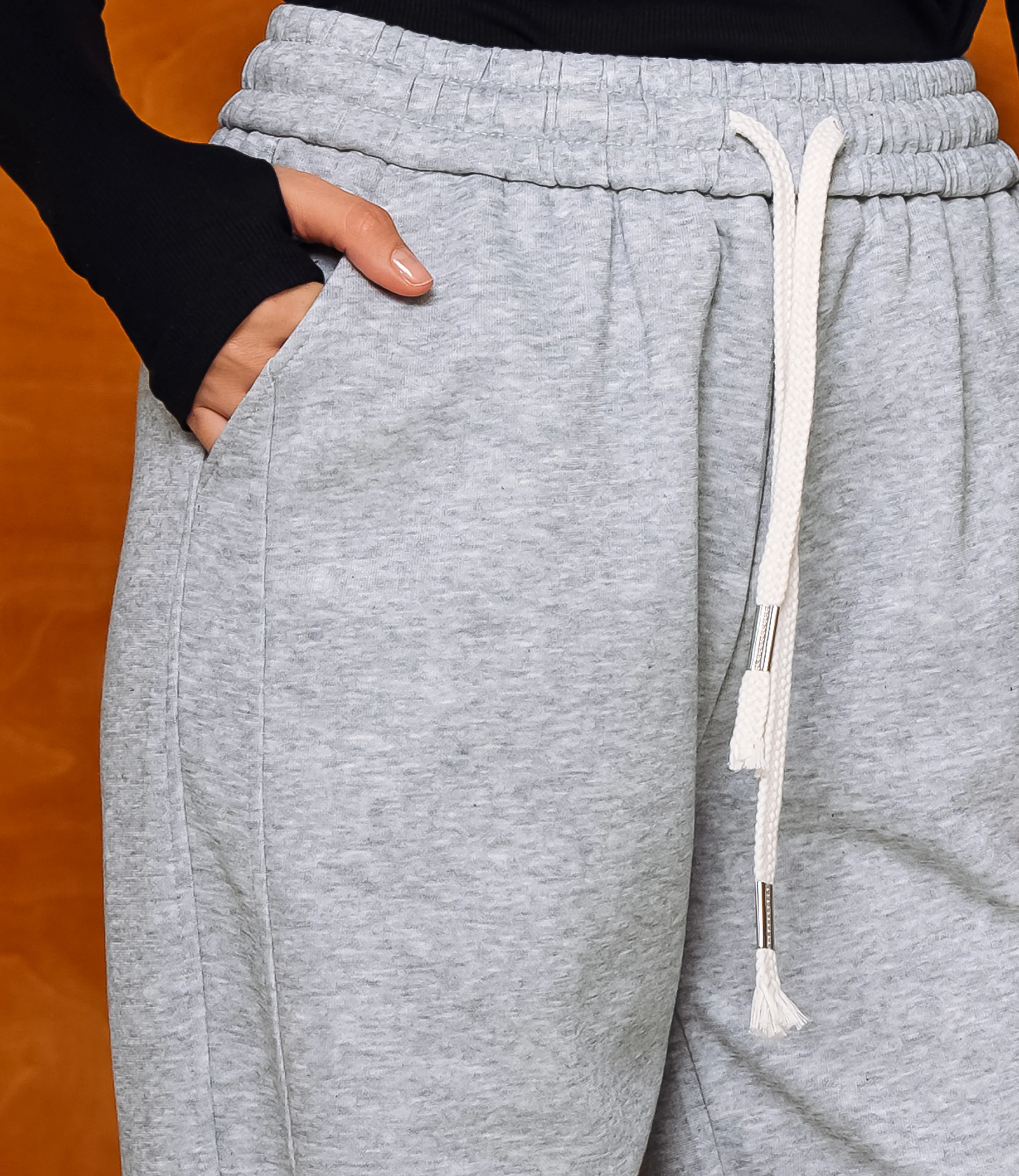 Спортивные Брюки #КТ5911 (1), серый меланж - фото 5