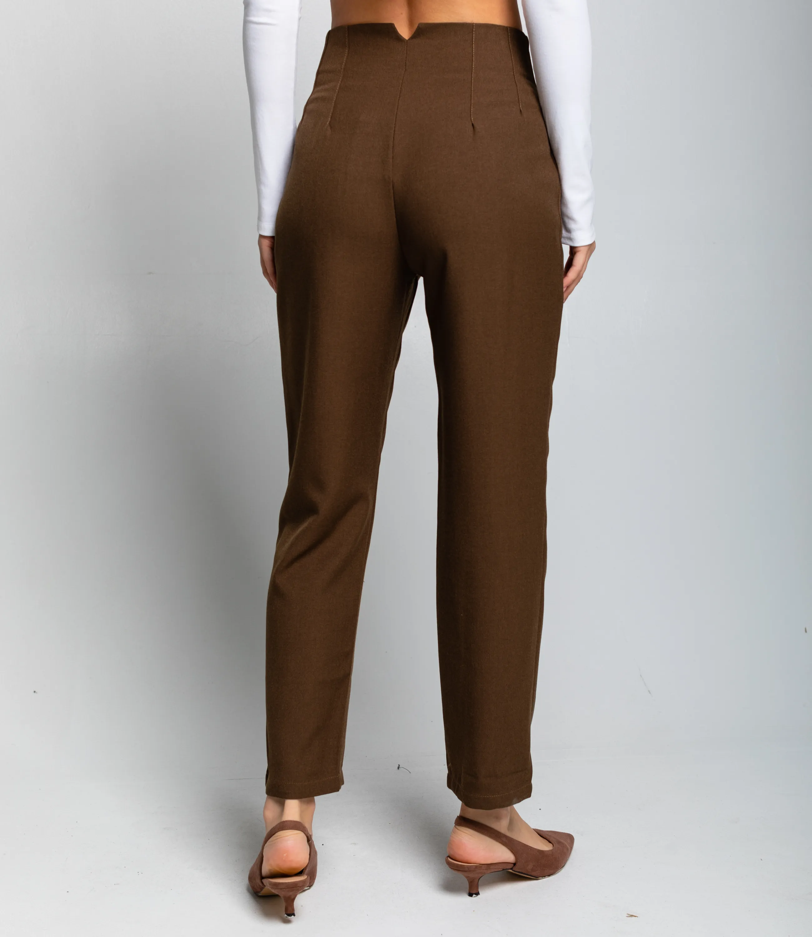 Брюки #ОКТ165002, тёмный хаки - фото 4