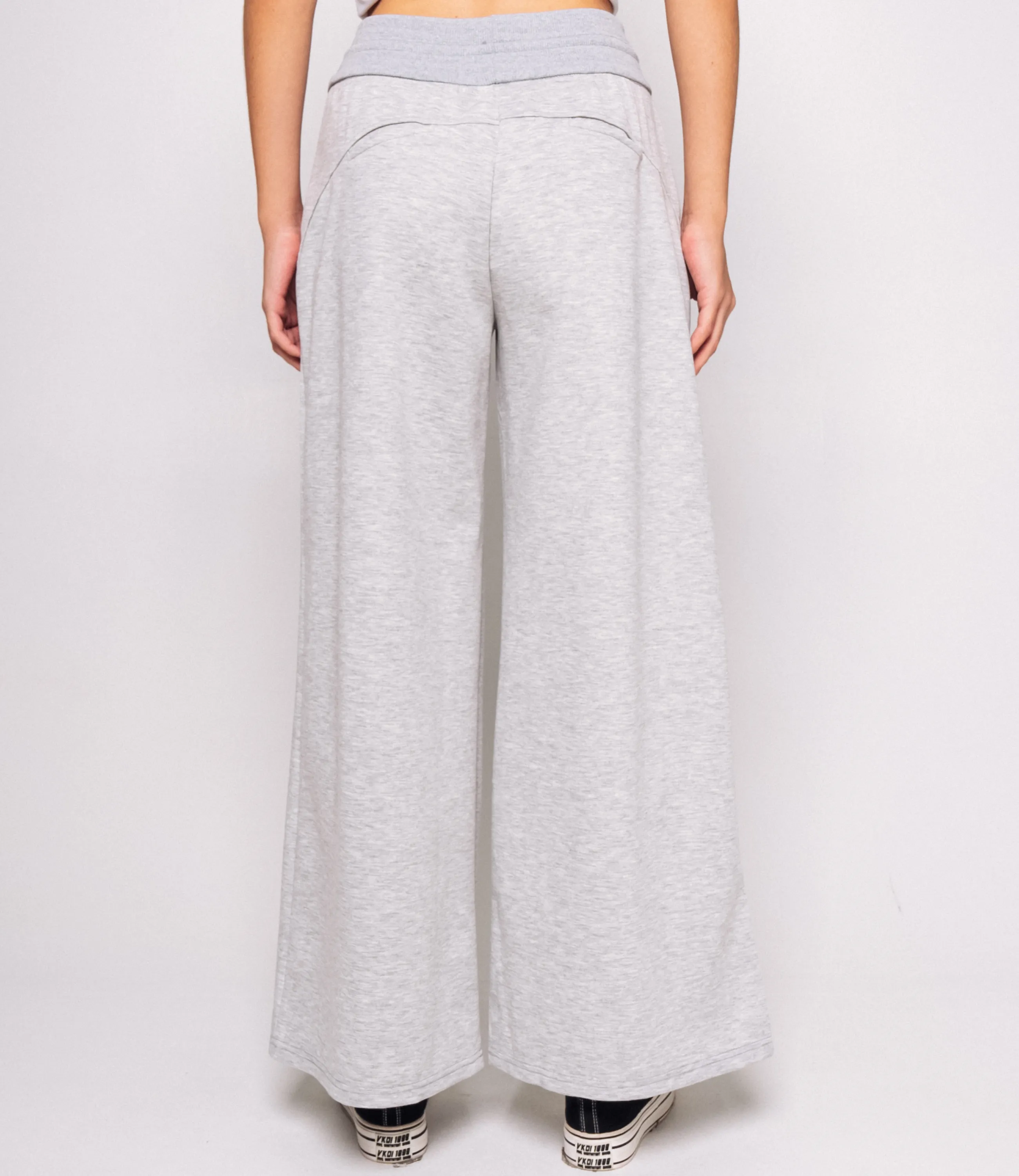 Спортивные брюки #КТ2526 (1), серый меланж - фото 4