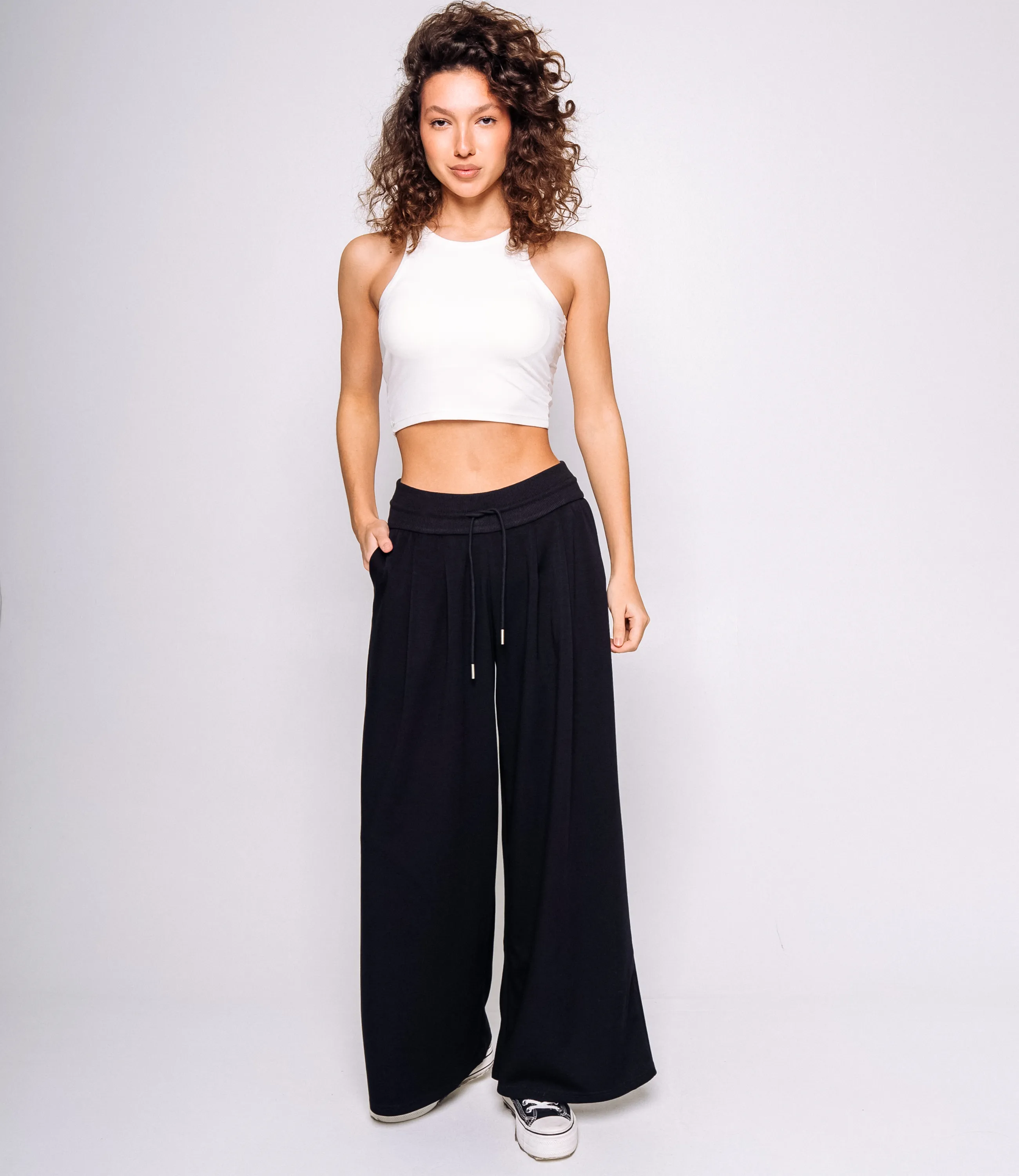 Спортивные брюки #КТ2526 (1), чёрный - фото 1