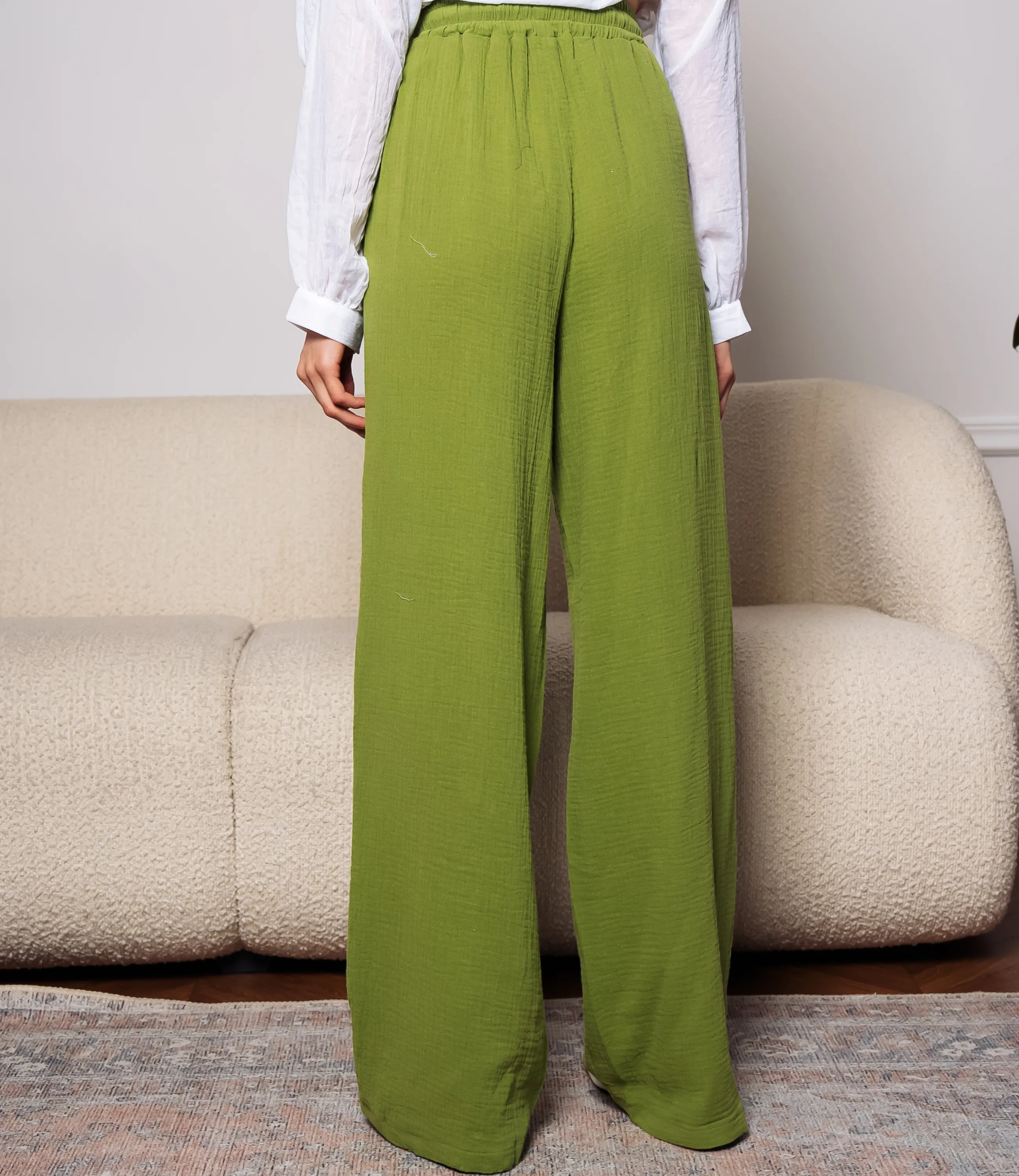 Брюки #ОКТ265001, салатовый - фото 4