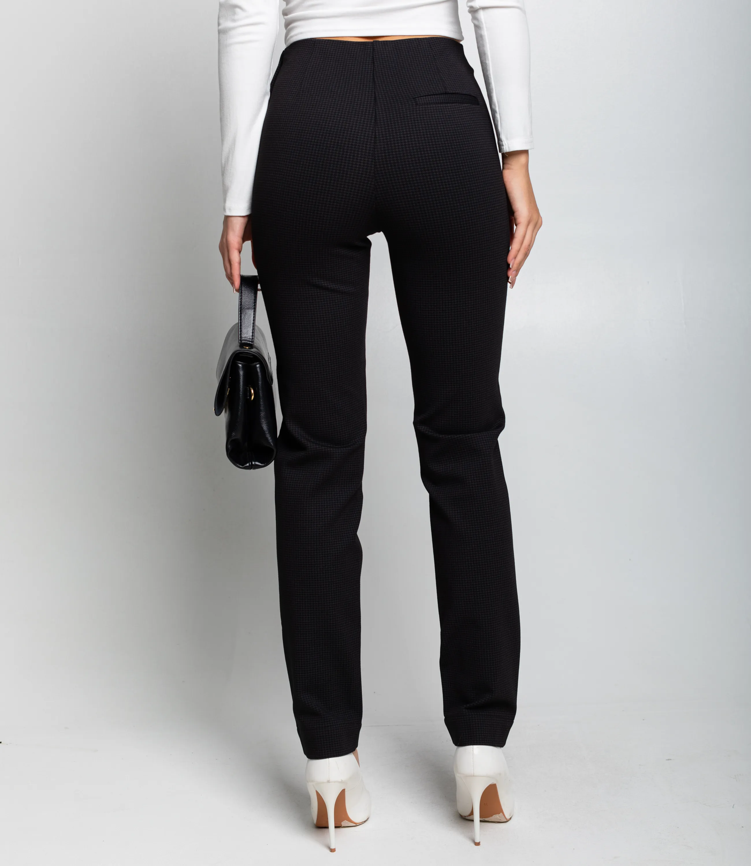 Брюки #4В2308, мелкий гленчек - фото 4