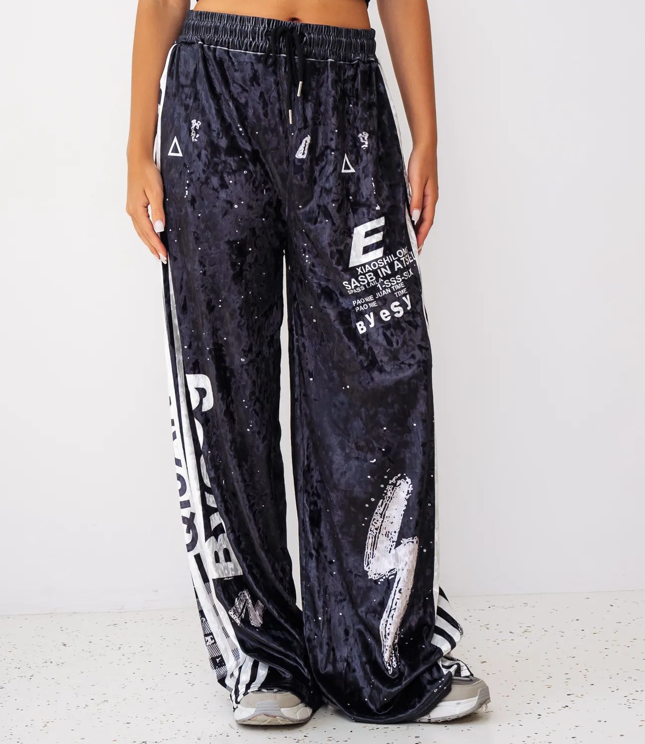 Спортивные брюки #КТ101 (10), чёрный - фото 2